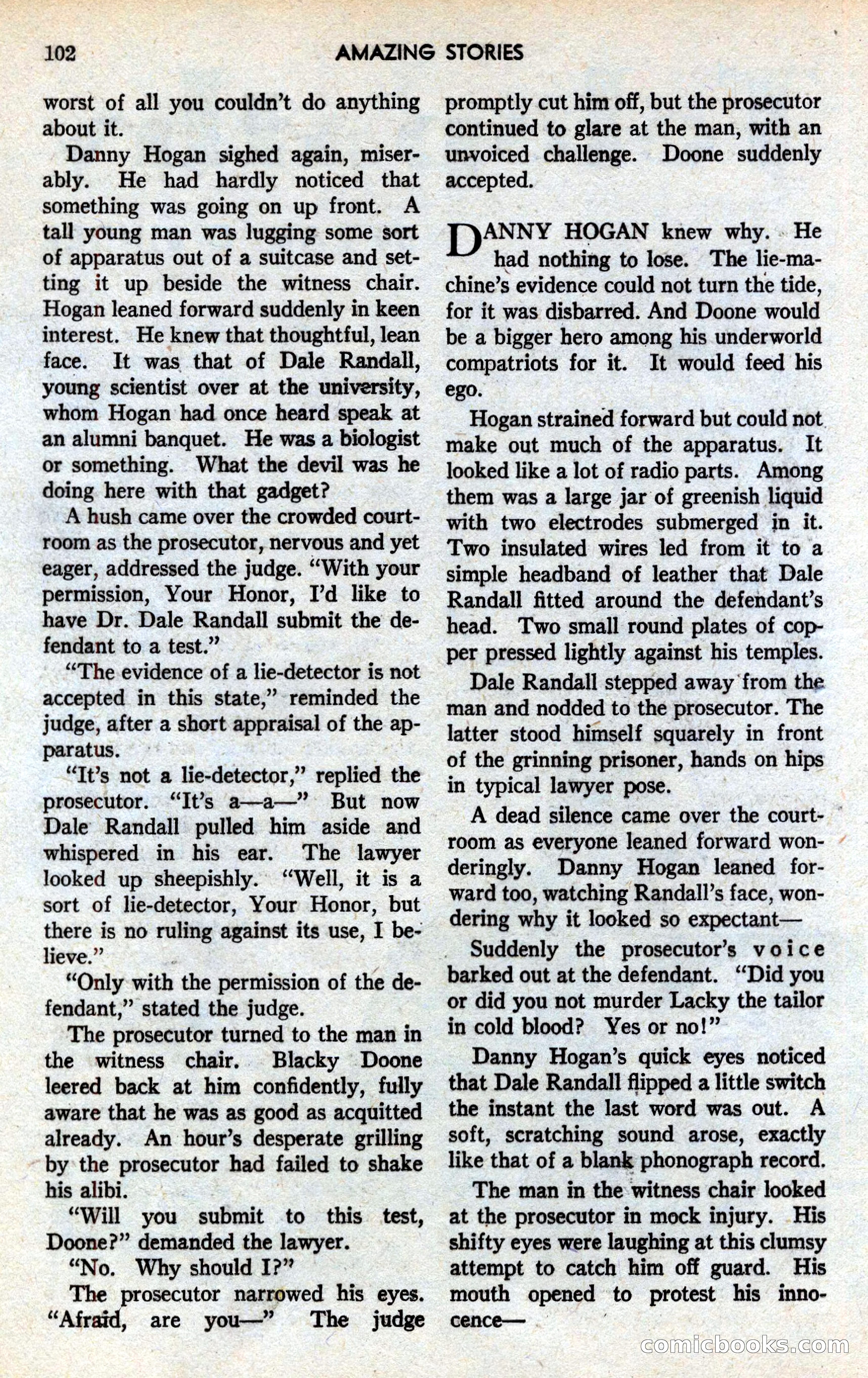 Amazing Stories, March 1939 — page 103 of 149