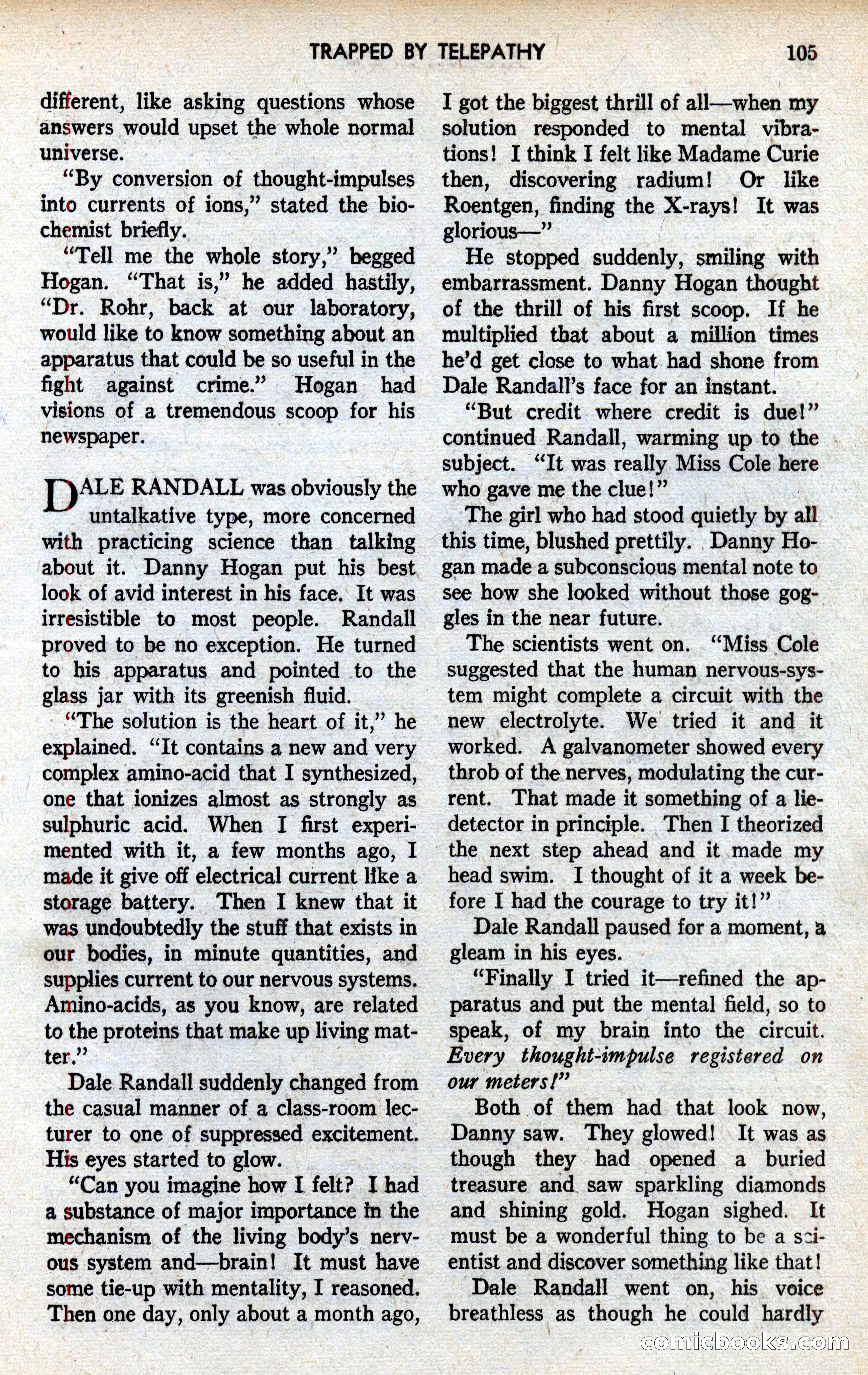Amazing Stories, March 1939 — page 106 of 149