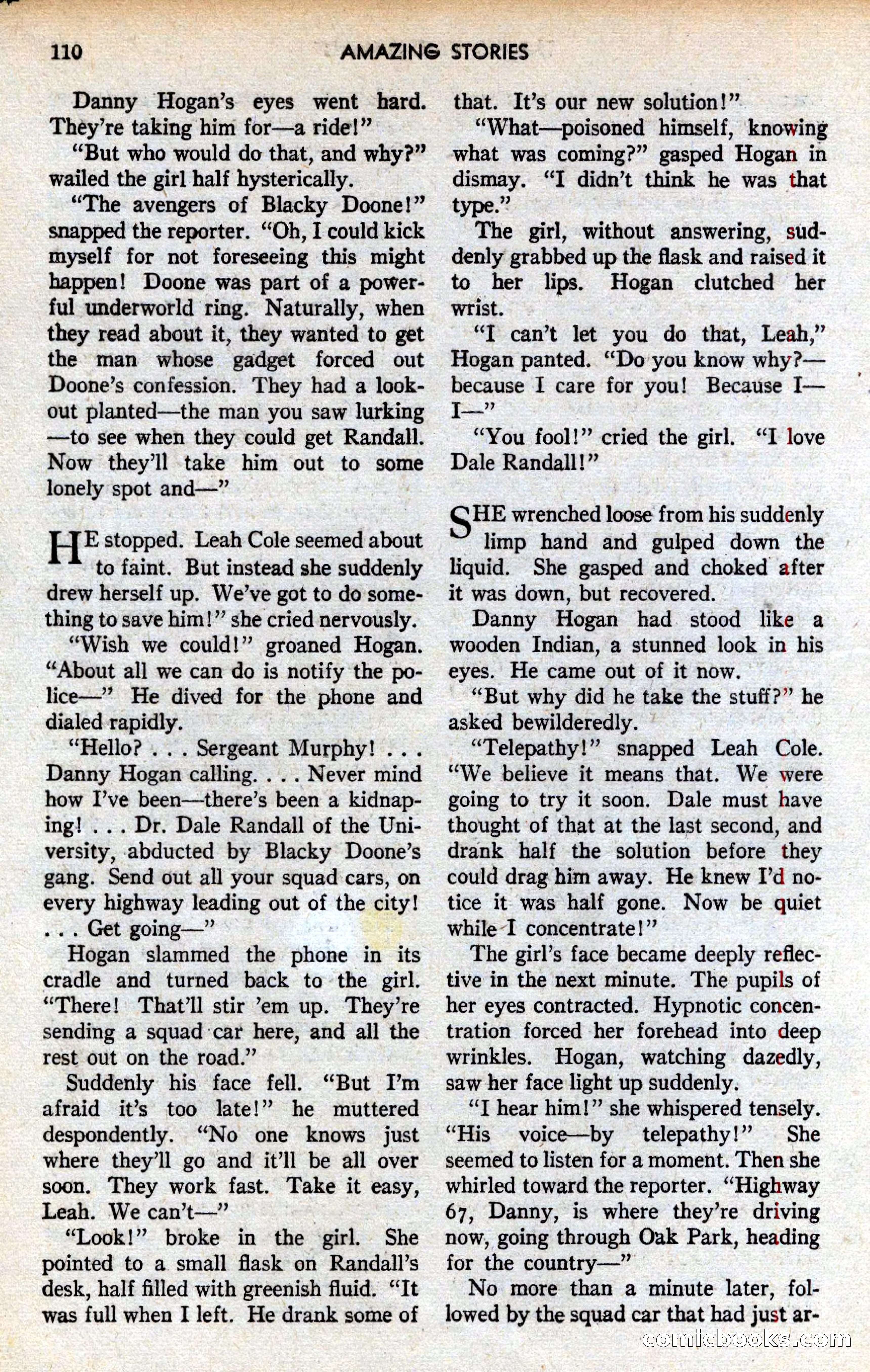 Amazing Stories, March 1939 — page 111 of 149