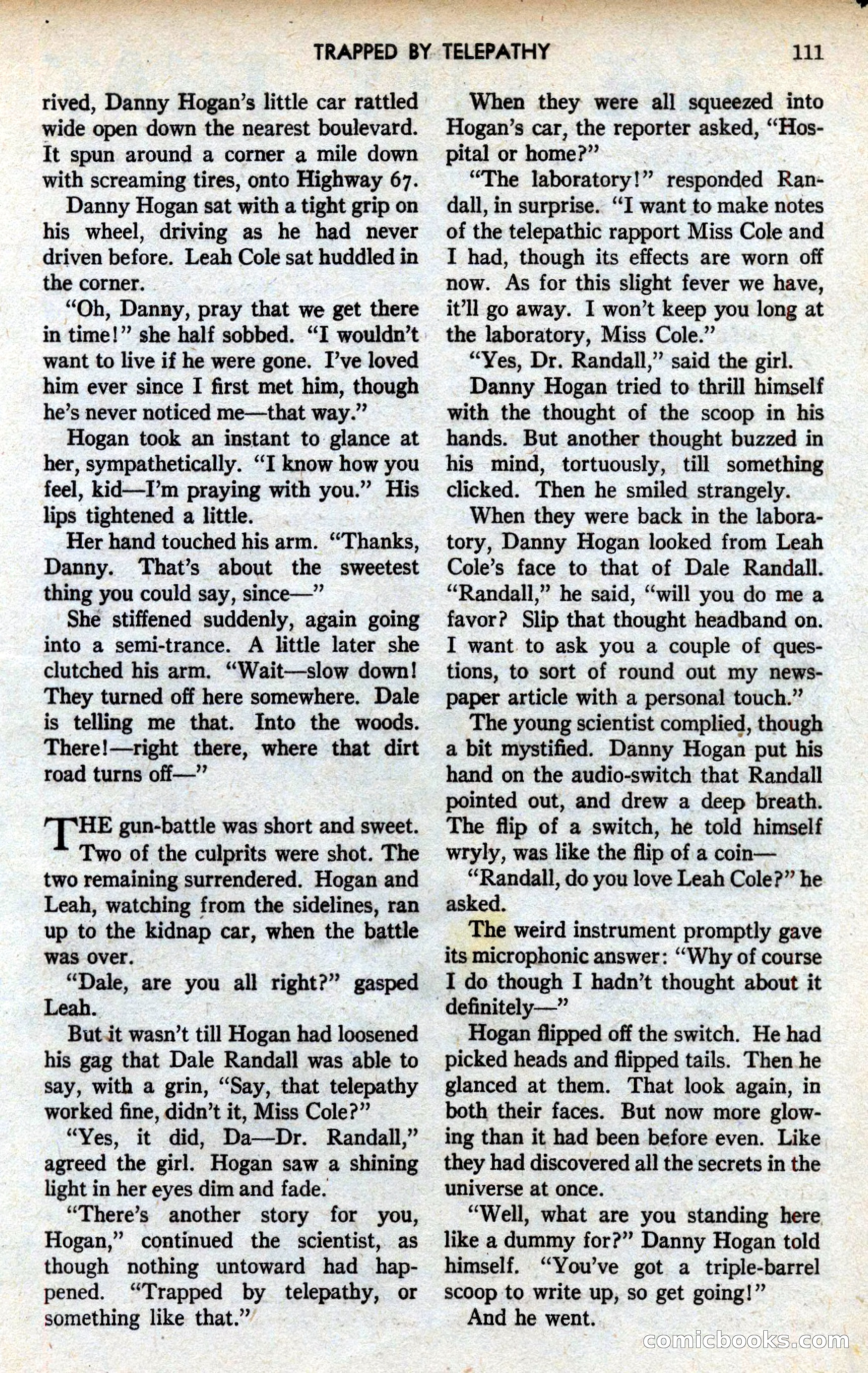 Amazing Stories, March 1939 — page 112 of 149