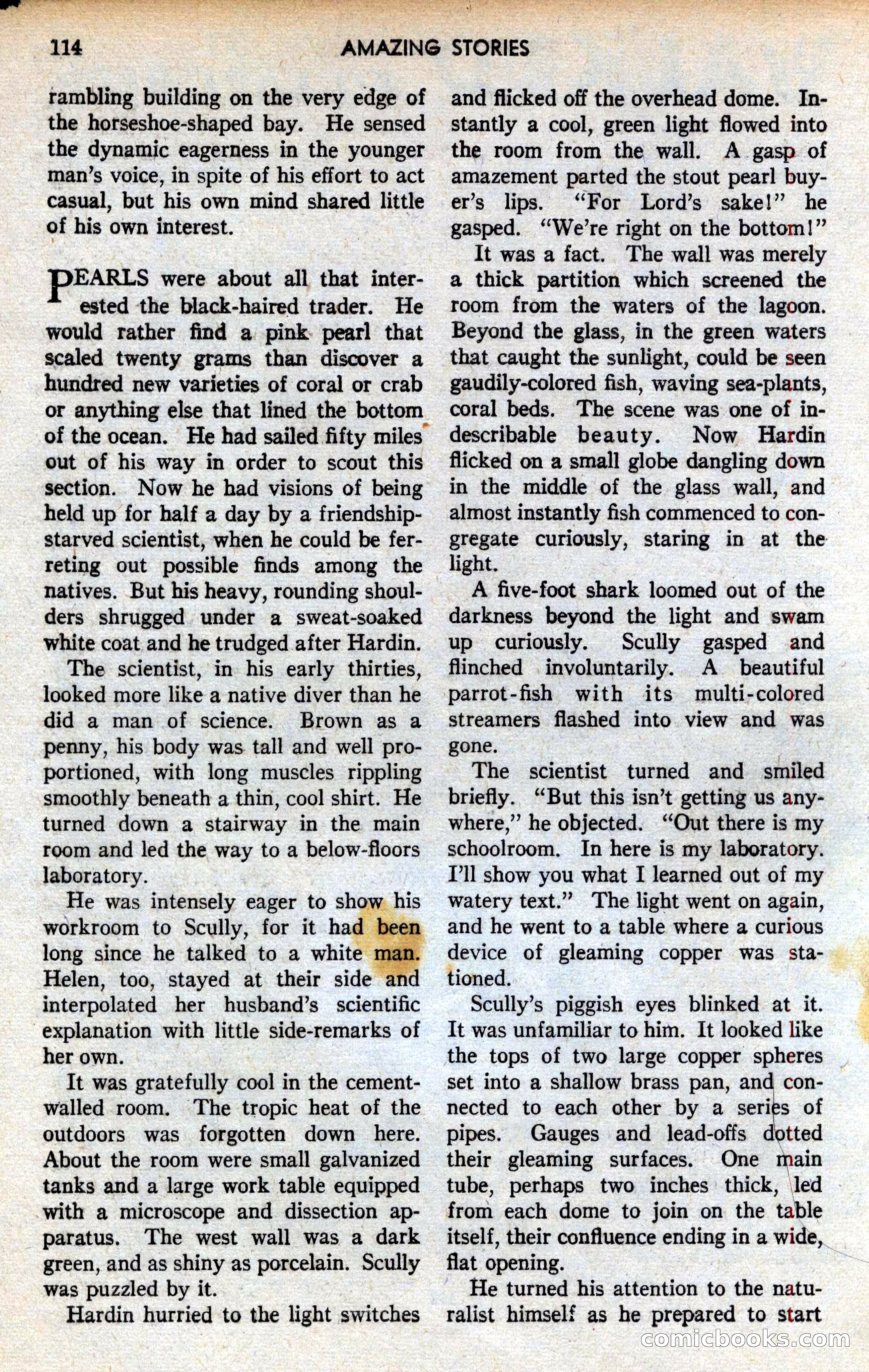 Amazing Stories, March 1939 — page 115 of 149