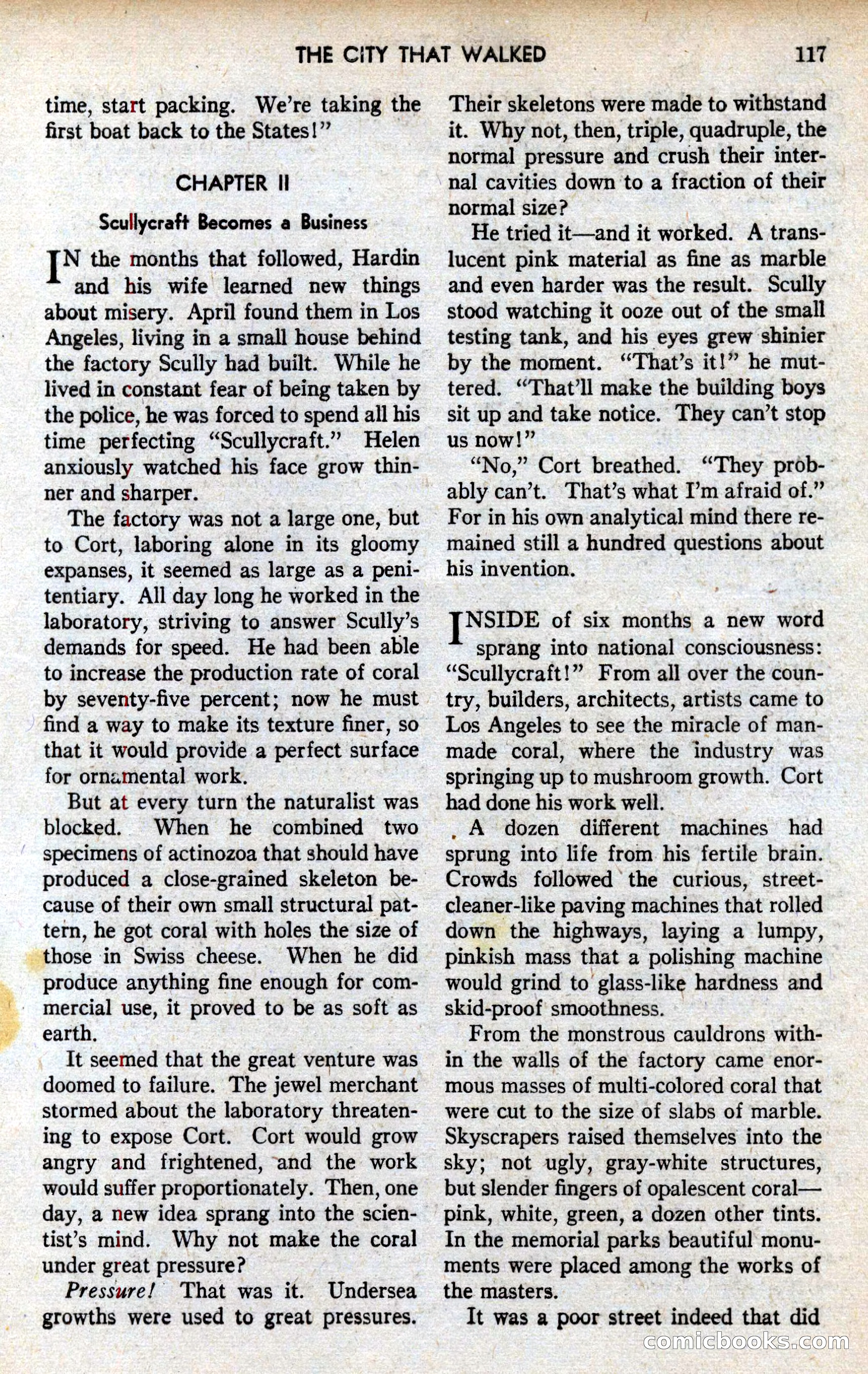 Amazing Stories, March 1939 — page 118 of 149