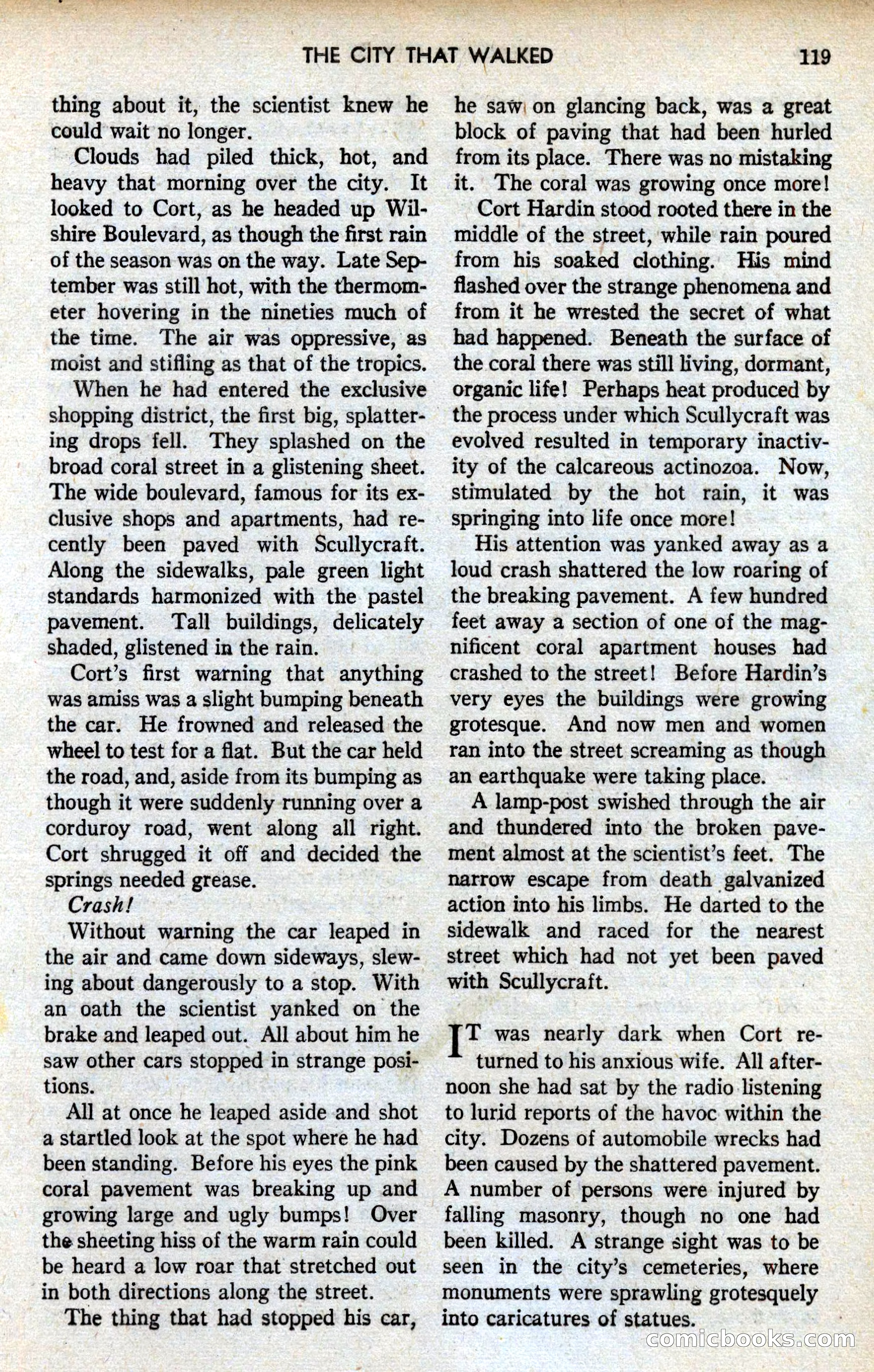 Amazing Stories, March 1939 — page 120 of 149