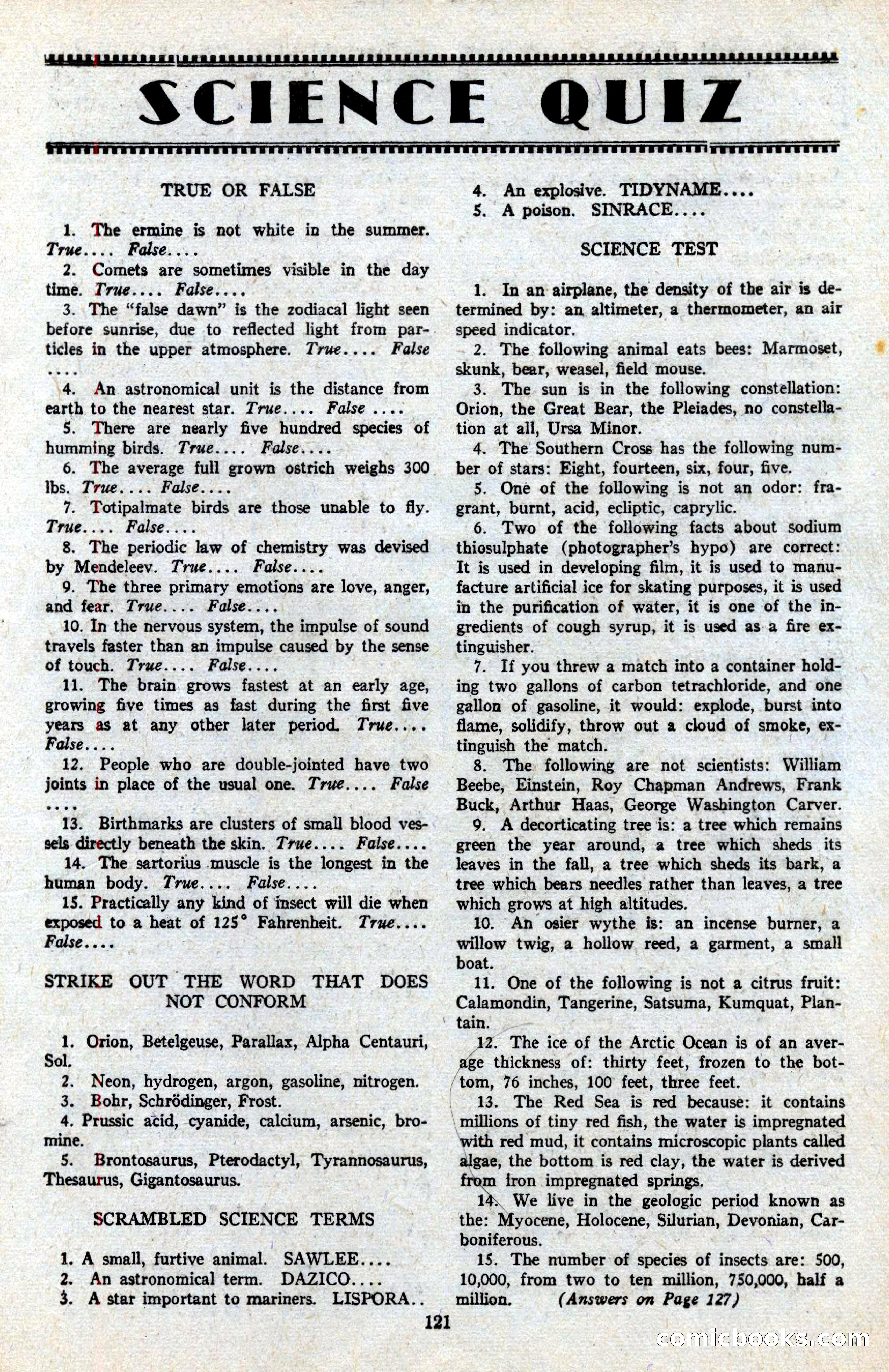 Amazing Stories, March 1939 — page 122 of 149