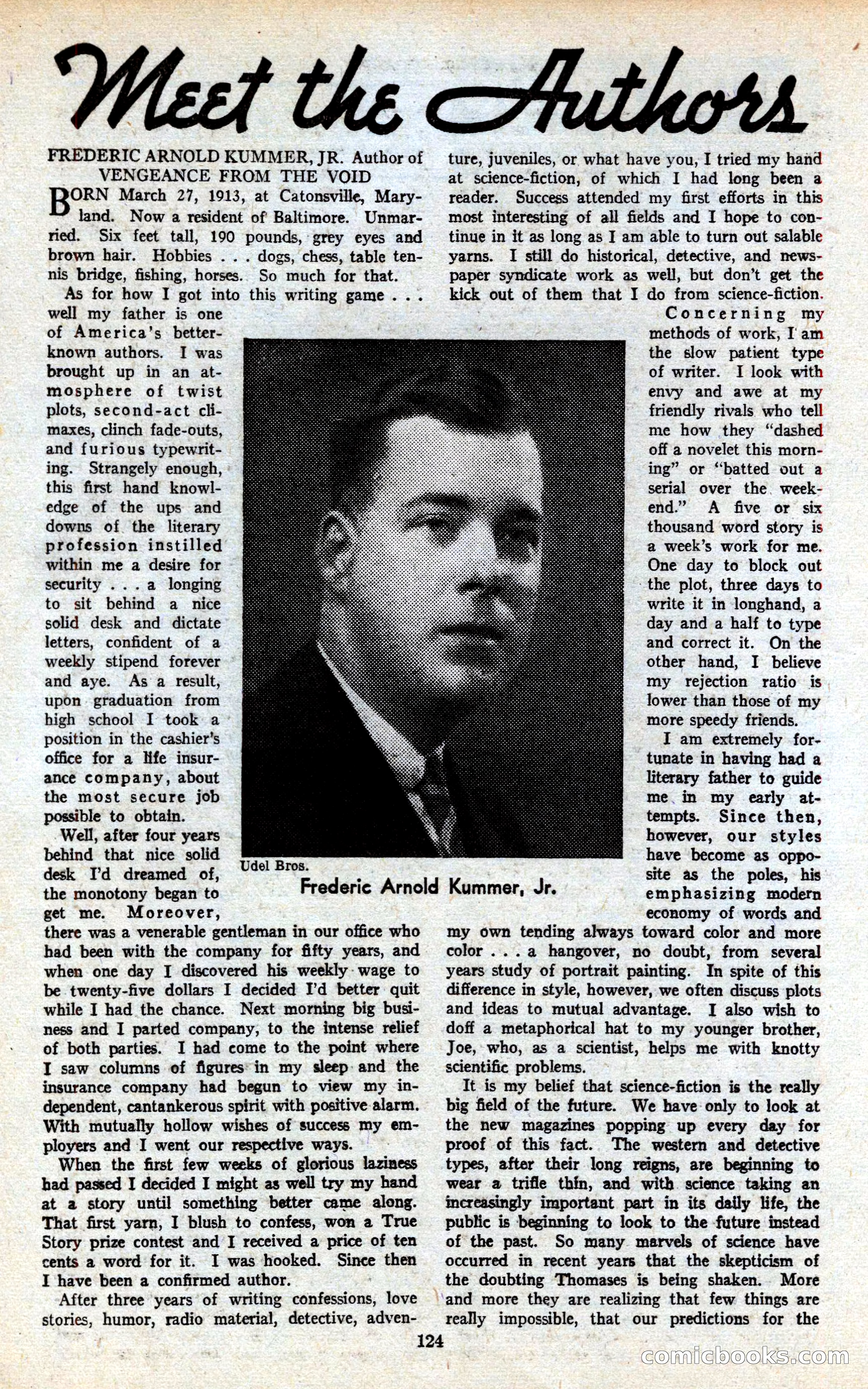 Amazing Stories, March 1939 — page 125 of 149