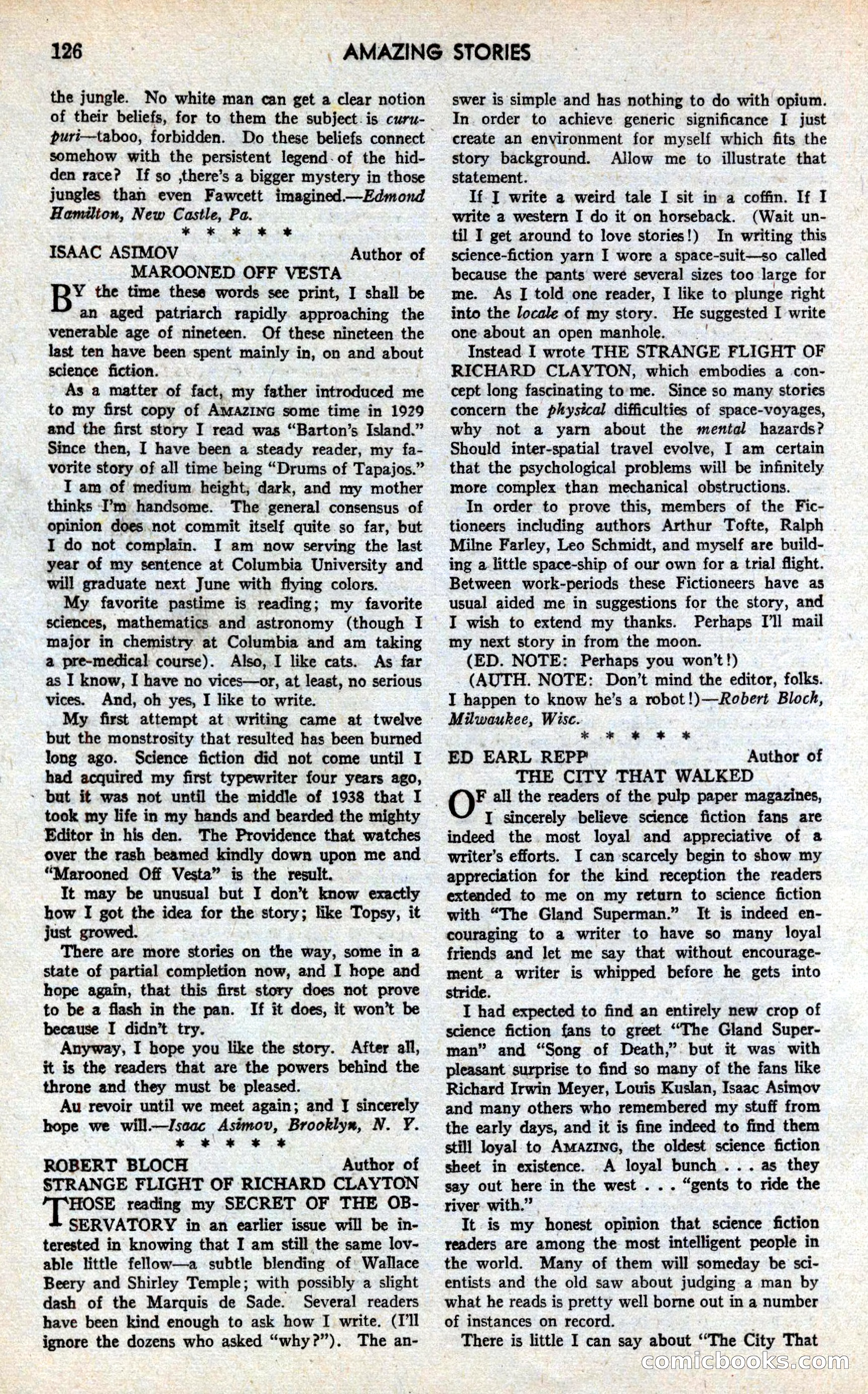 Amazing Stories, March 1939 — page 127 of 149