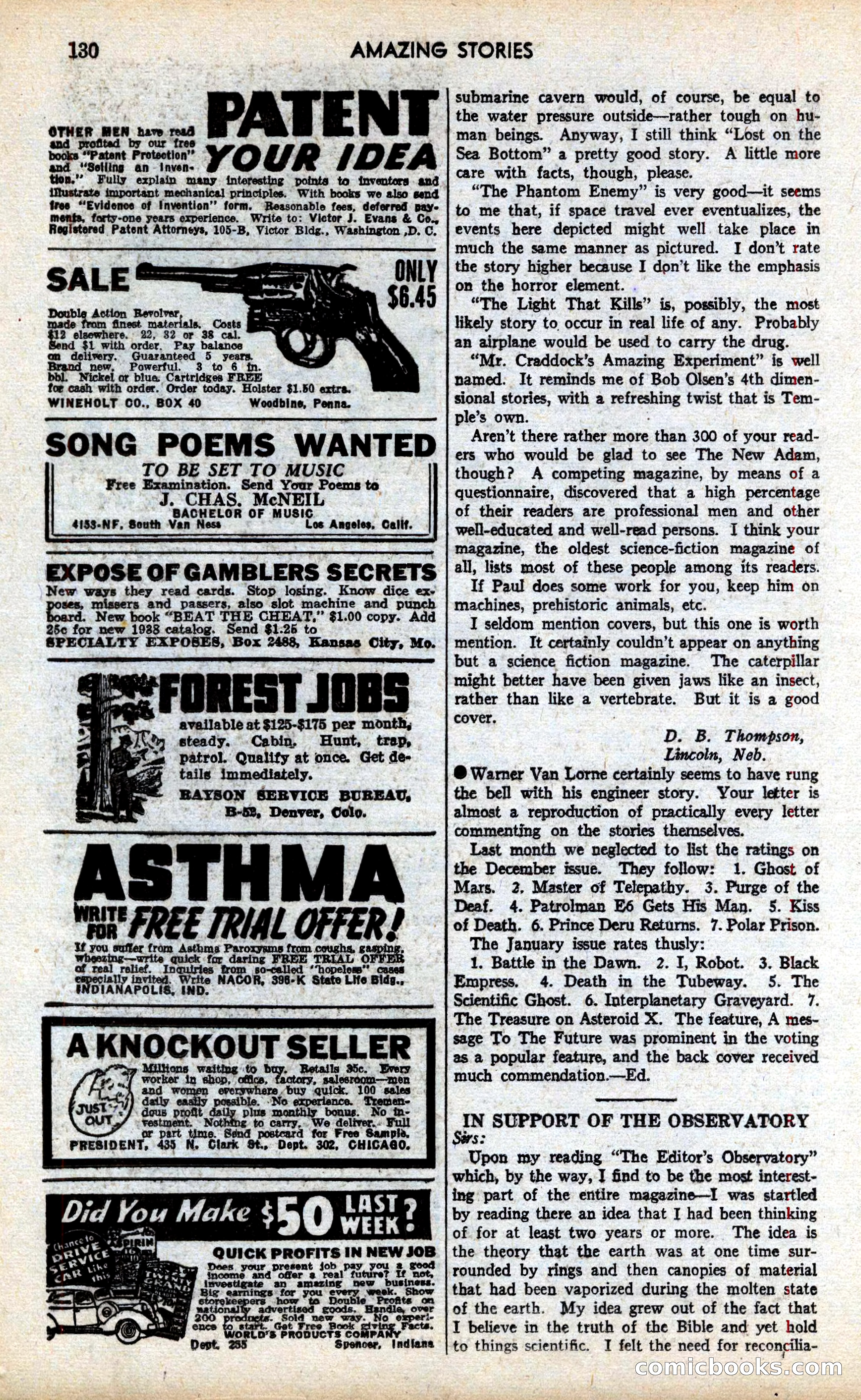 Amazing Stories, March 1939 — page 131 of 149