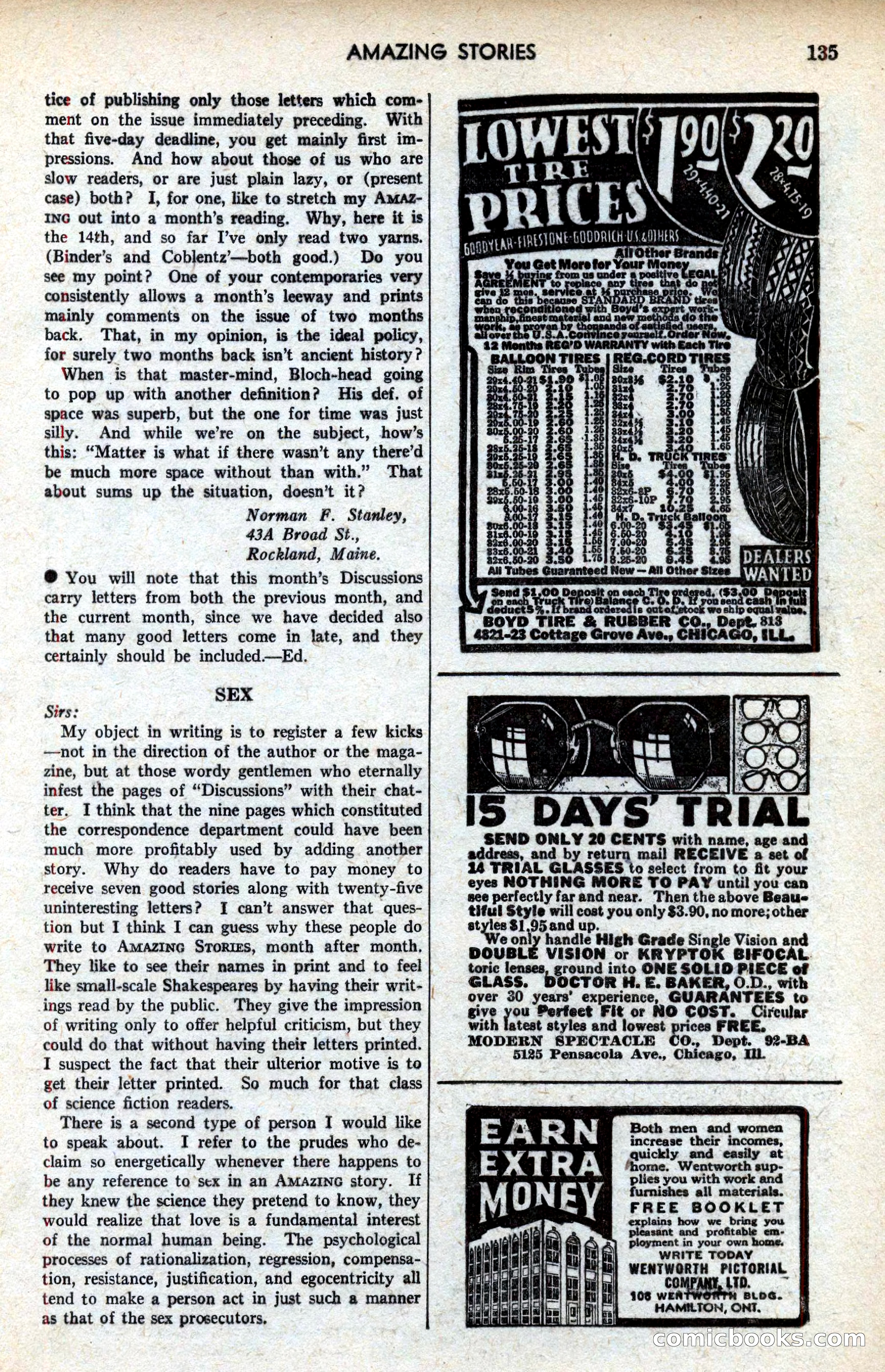 Amazing Stories, March 1939 — page 136 of 149
