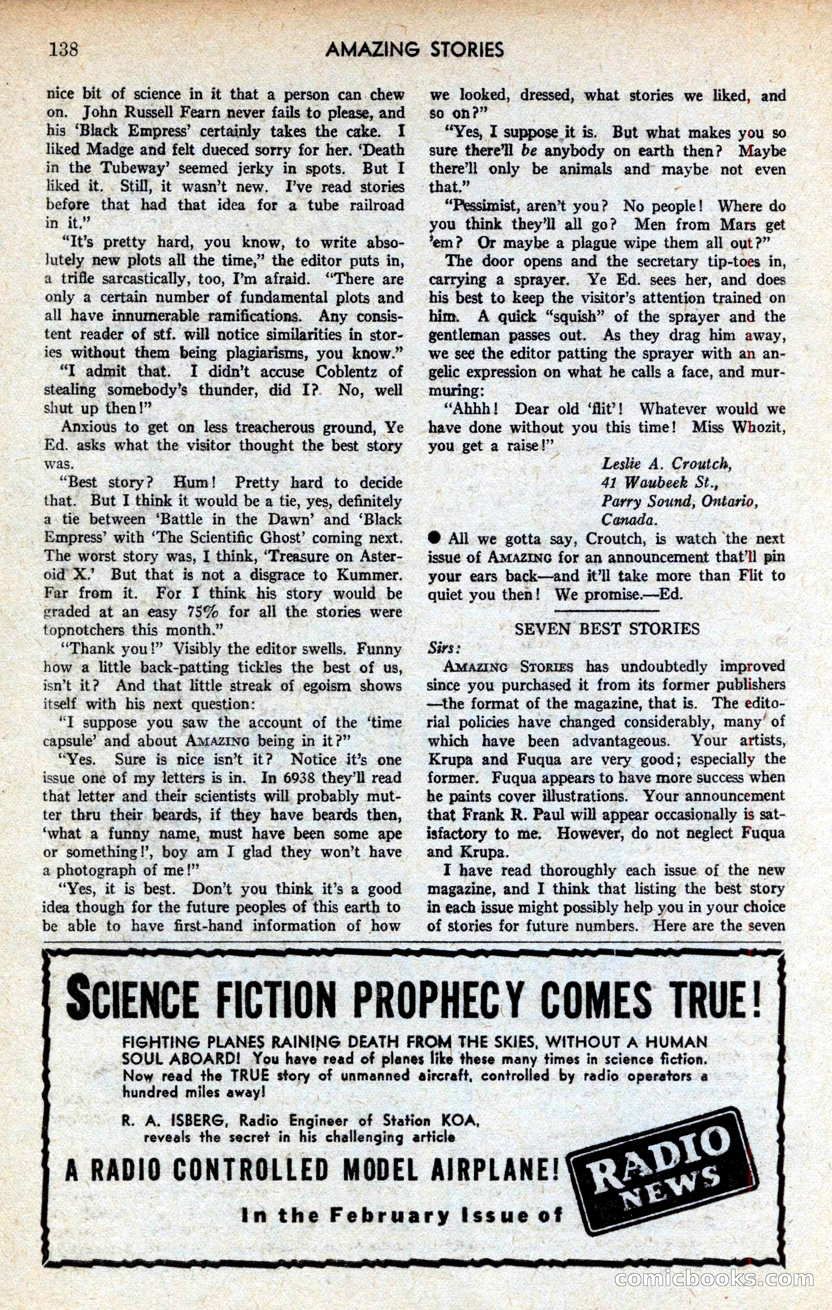 Amazing Stories, March 1939 — page 139 of 149