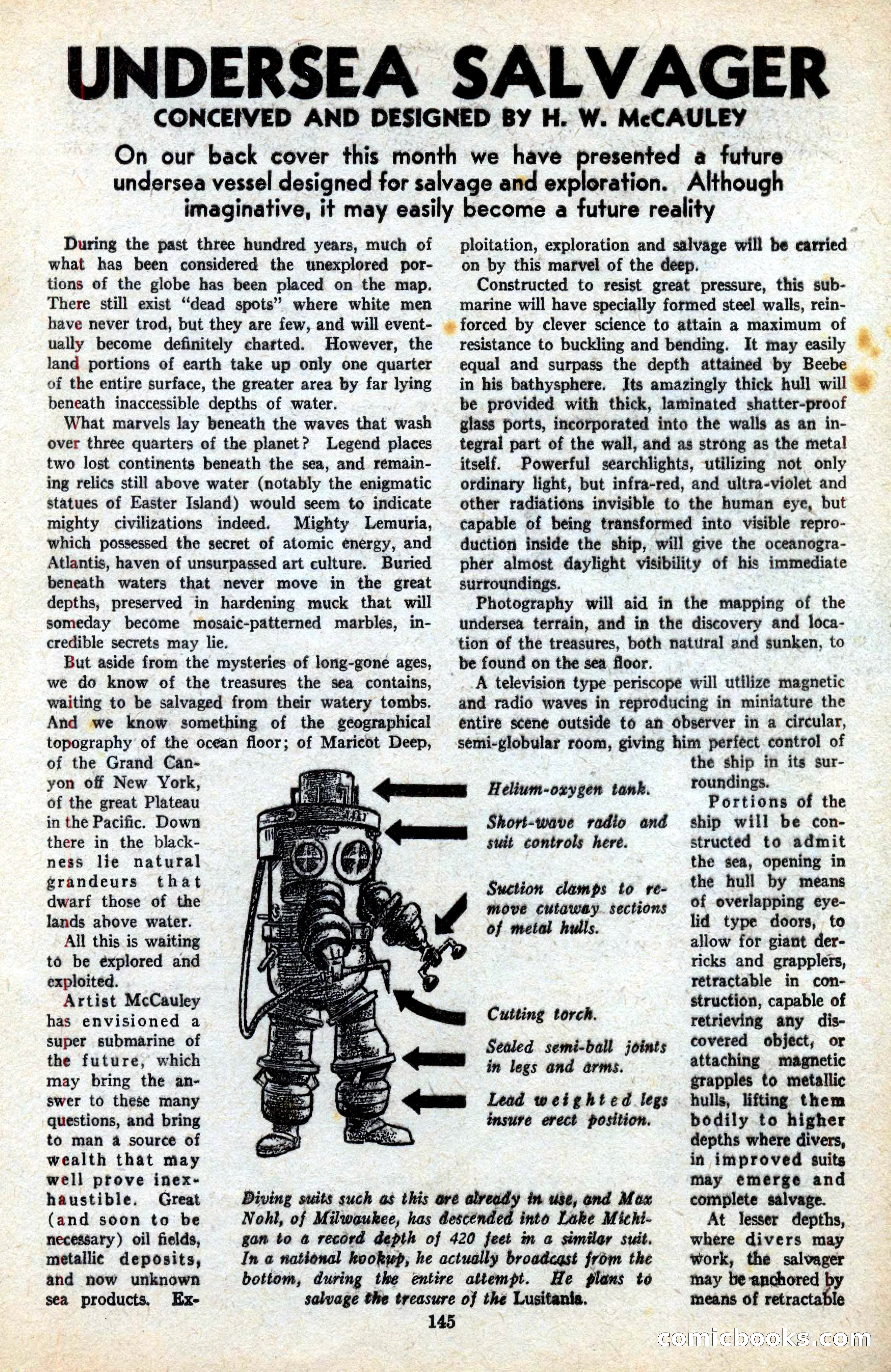 Amazing Stories, March 1939 — page 146 of 149