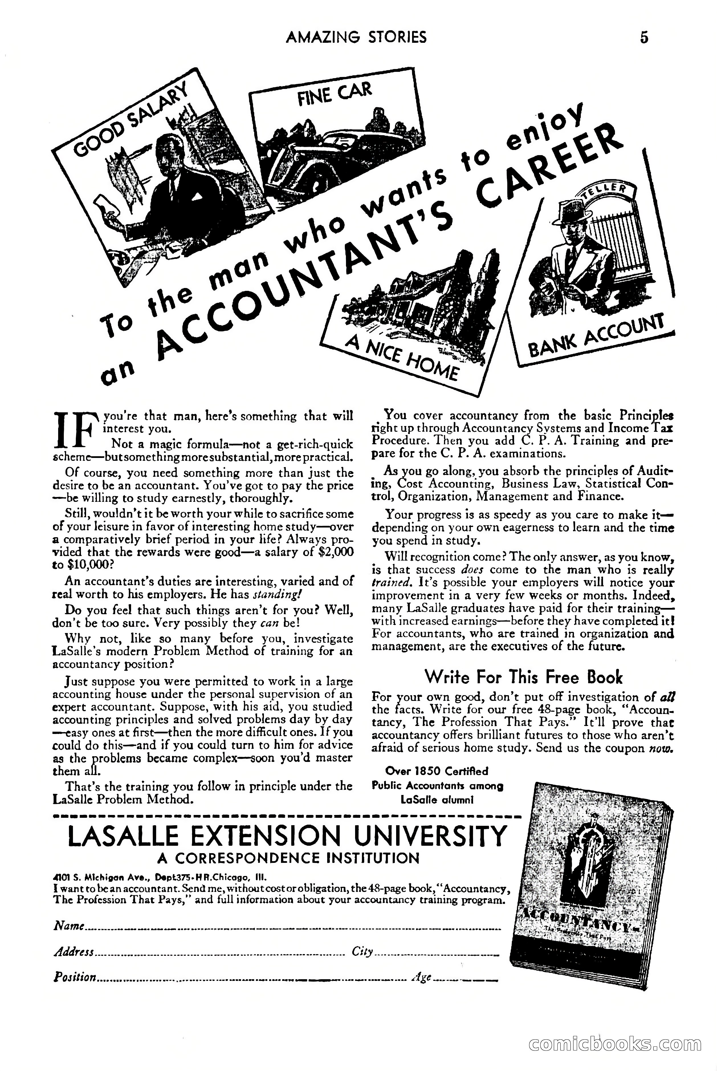 Amazing Stories, April 1941 — page 5 of 148