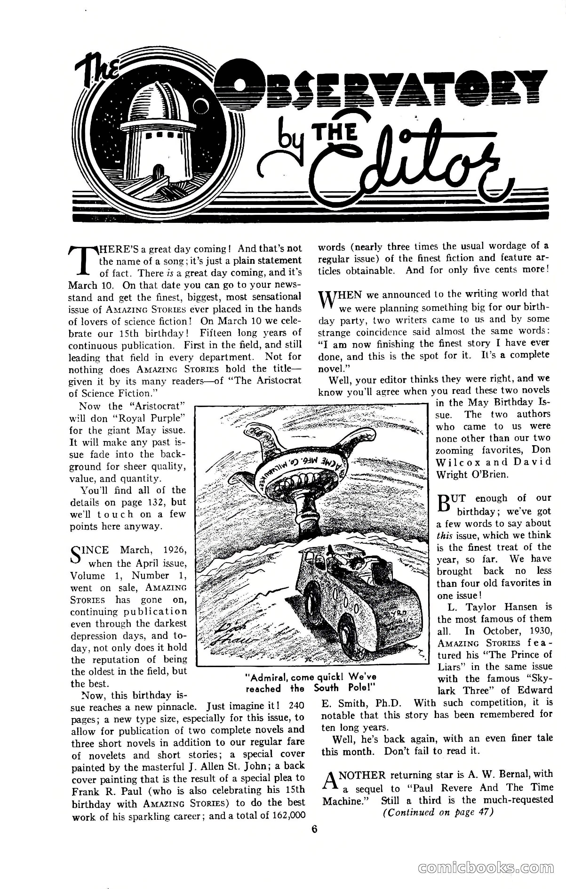 Amazing Stories, April 1941 — page 6 of 148