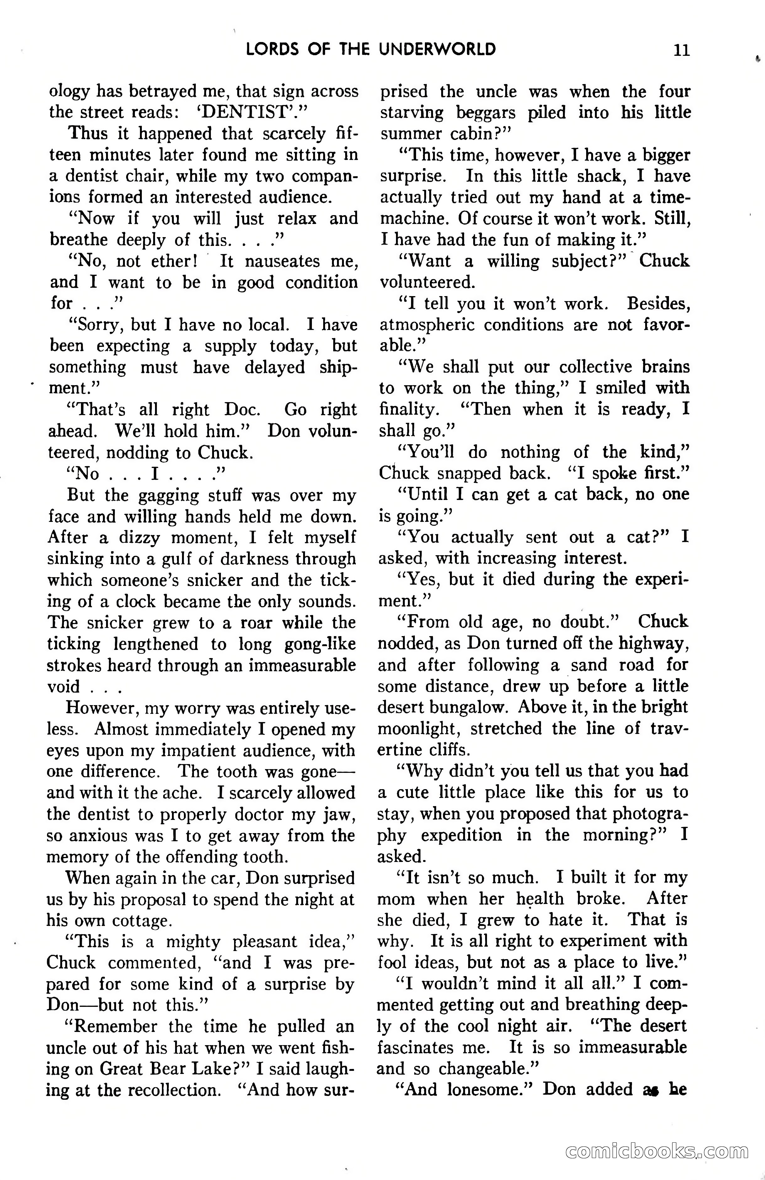 Amazing Stories, April 1941 — page 11 of 148