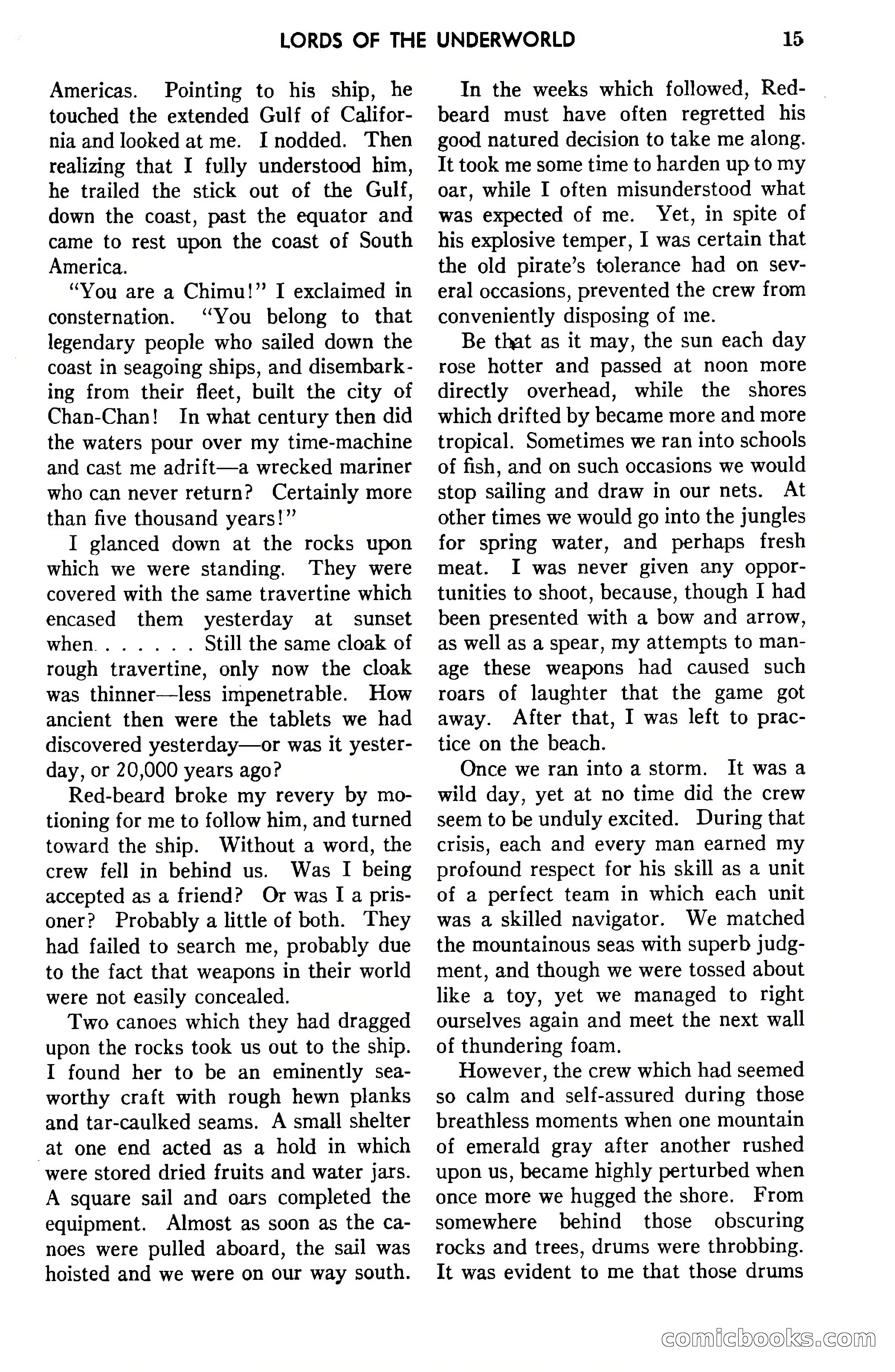 Amazing Stories, April 1941 — page 15 of 148