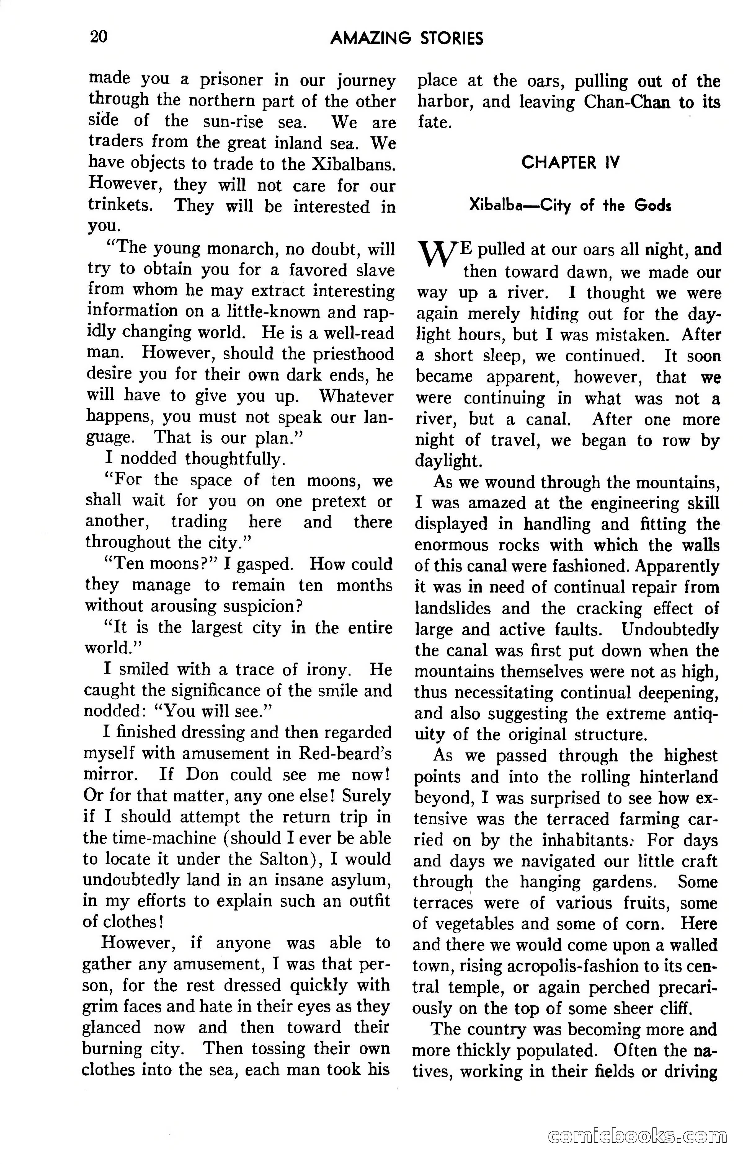 Amazing Stories, April 1941 — page 20 of 148