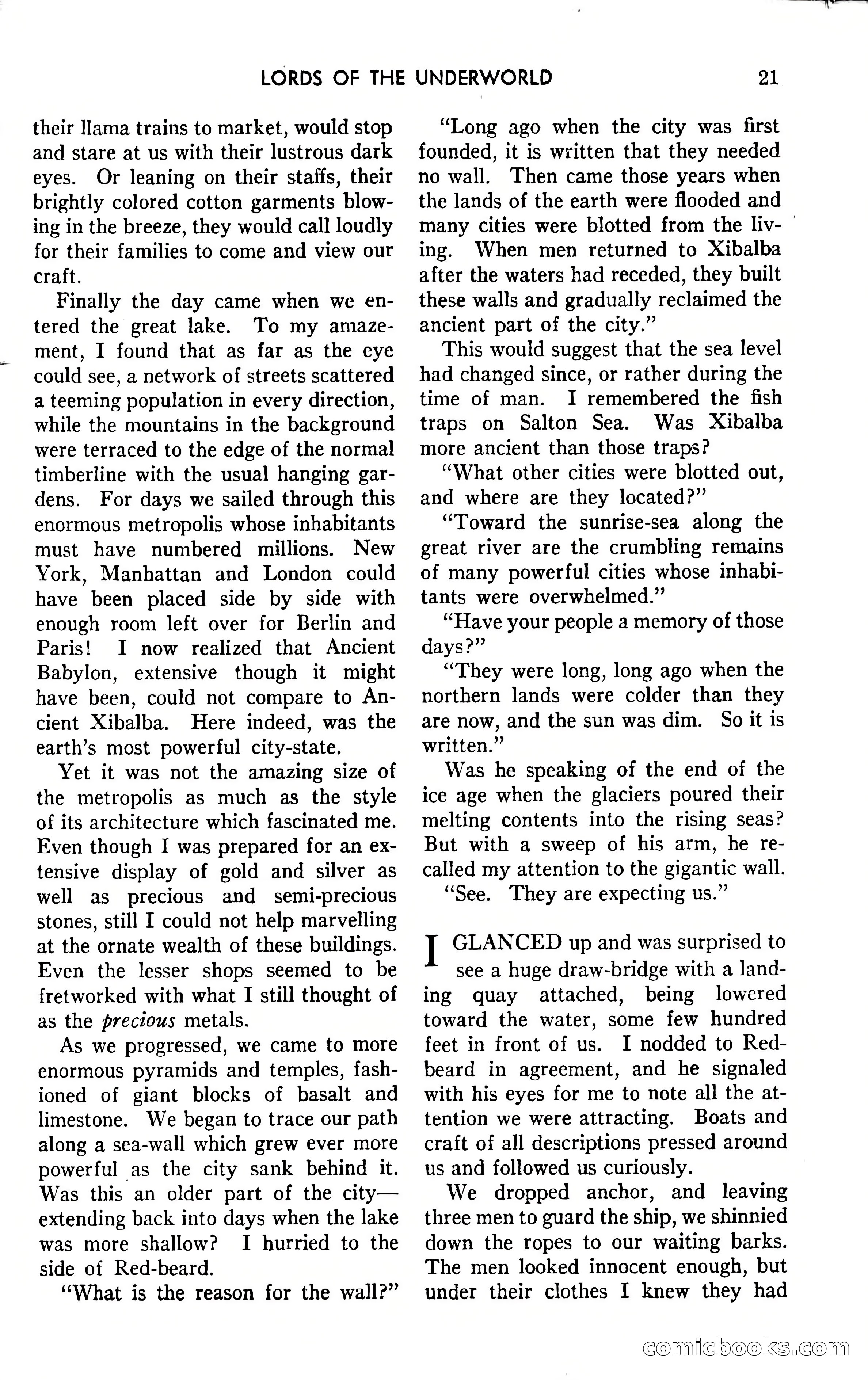 Amazing Stories, April 1941 — page 21 of 148