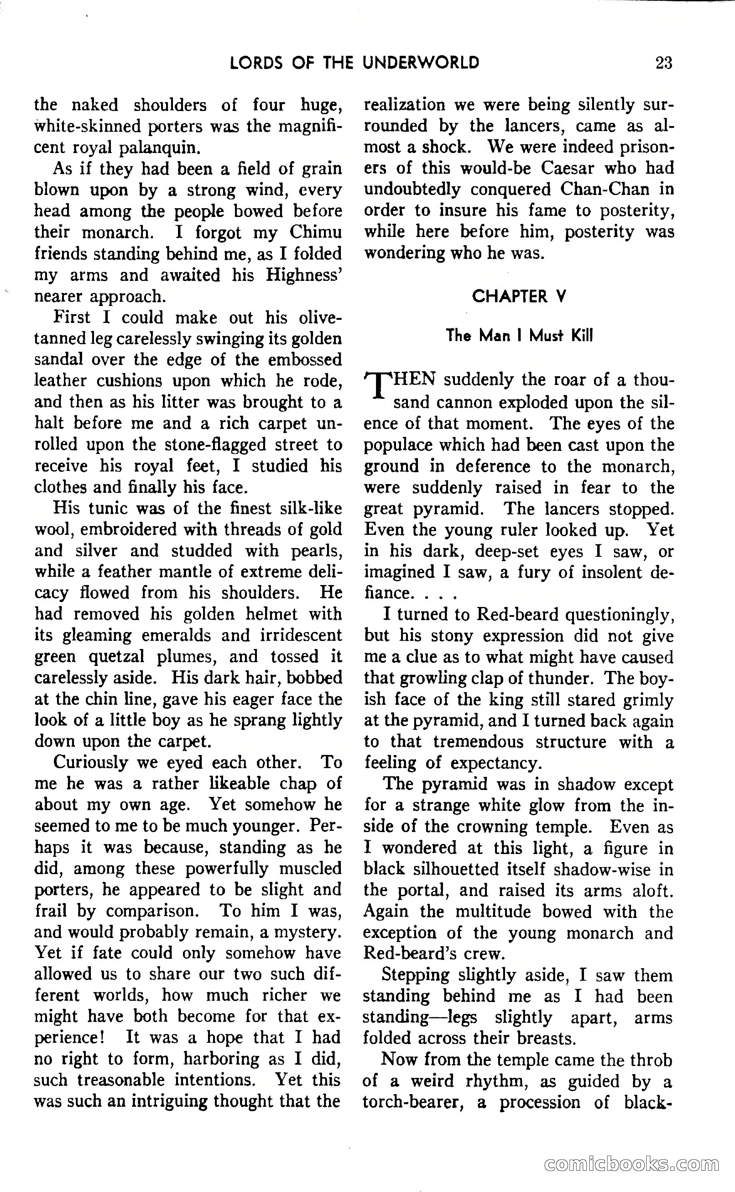 Amazing Stories, April 1941 — page 23 of 148
