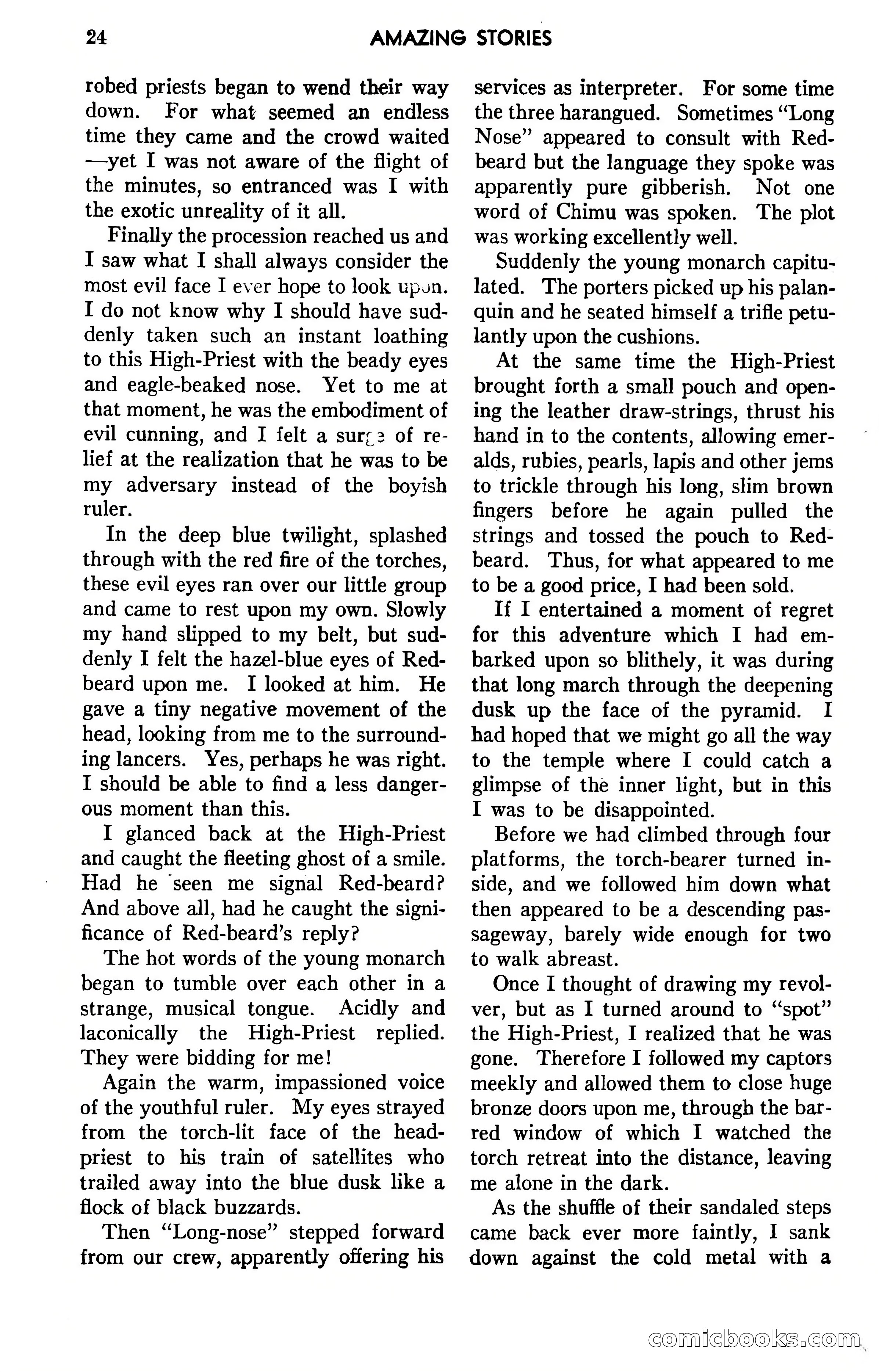 Amazing Stories, April 1941 — page 24 of 148