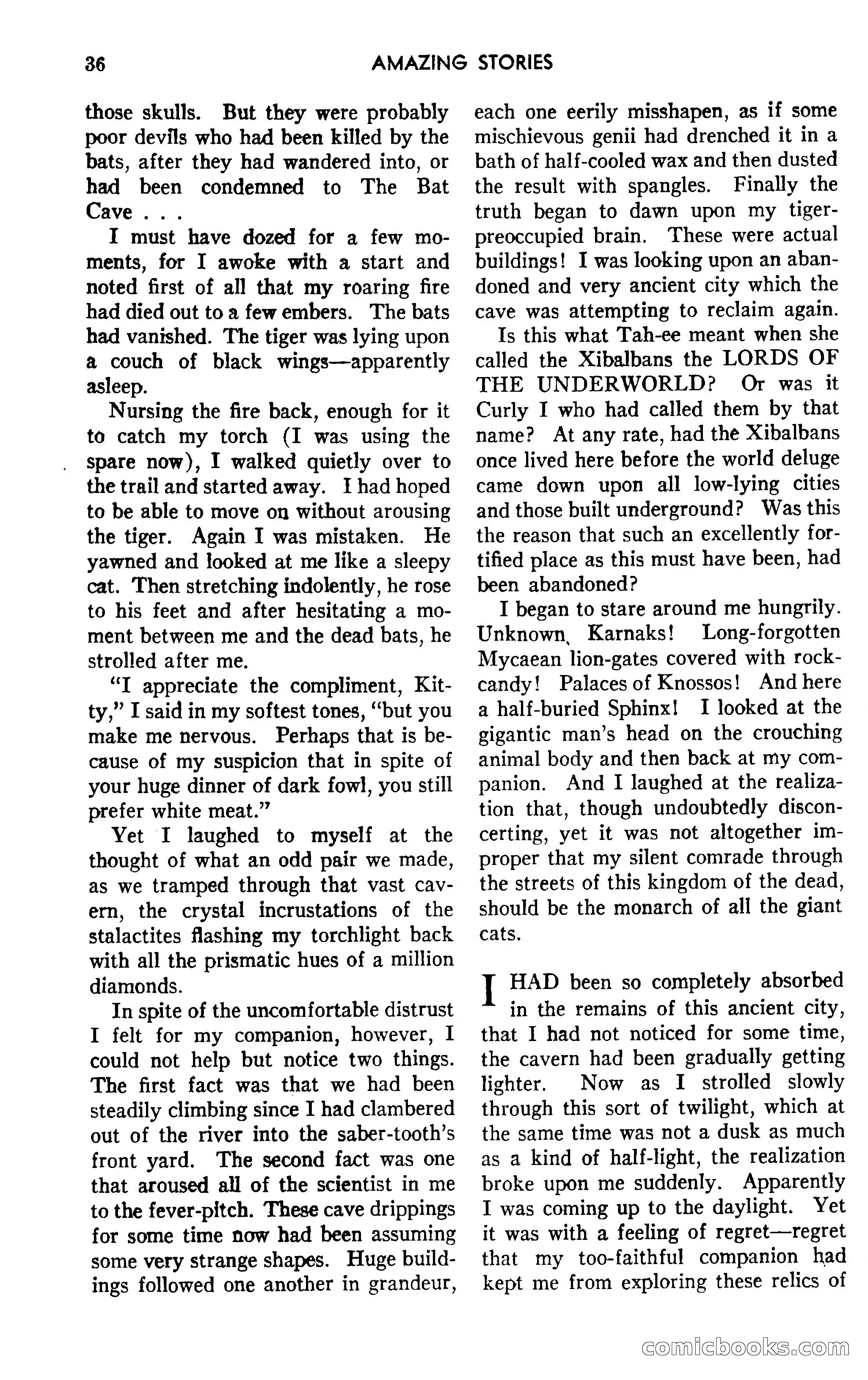 Amazing Stories, April 1941 — page 36 of 148
