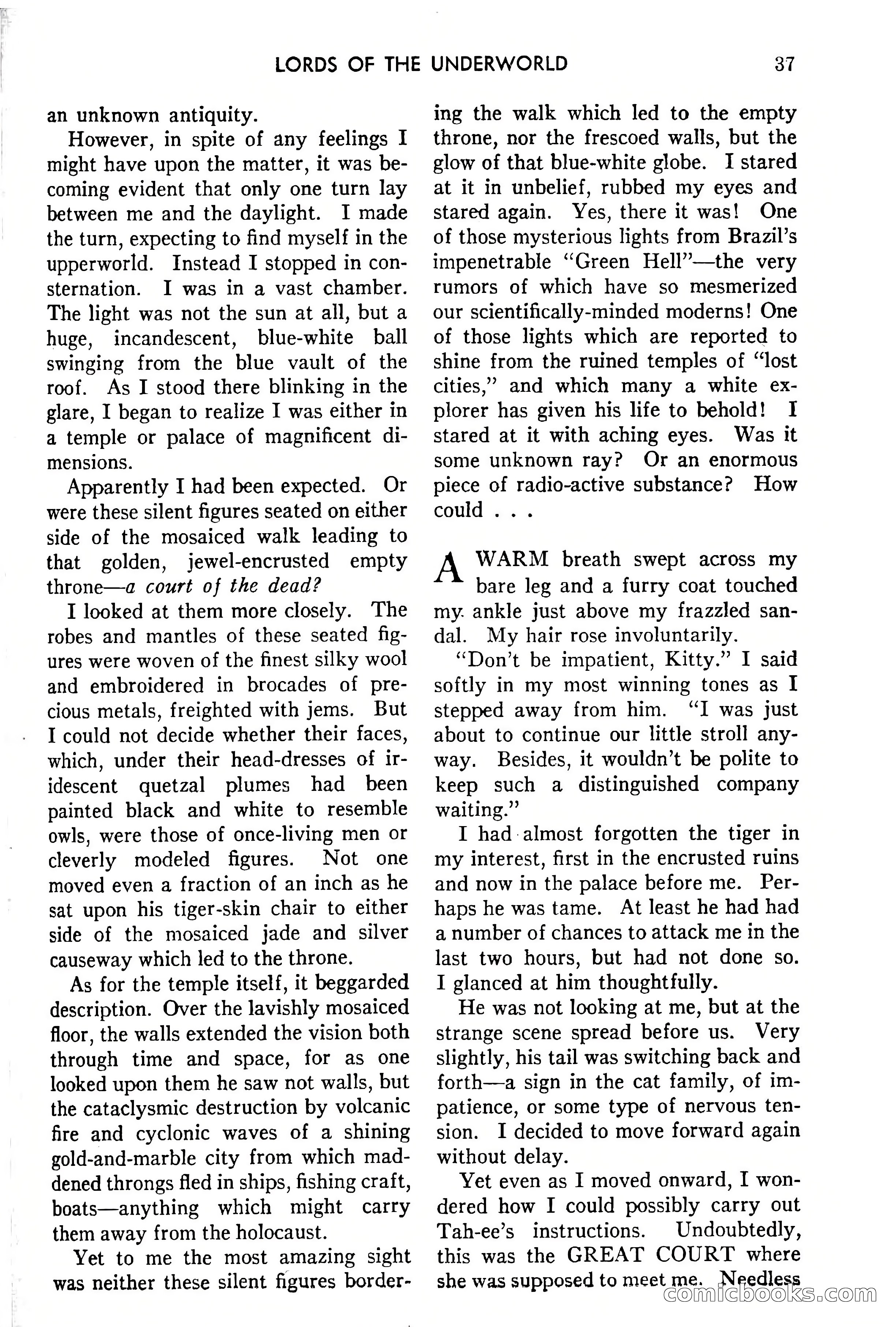 Amazing Stories, April 1941 — page 37 of 148