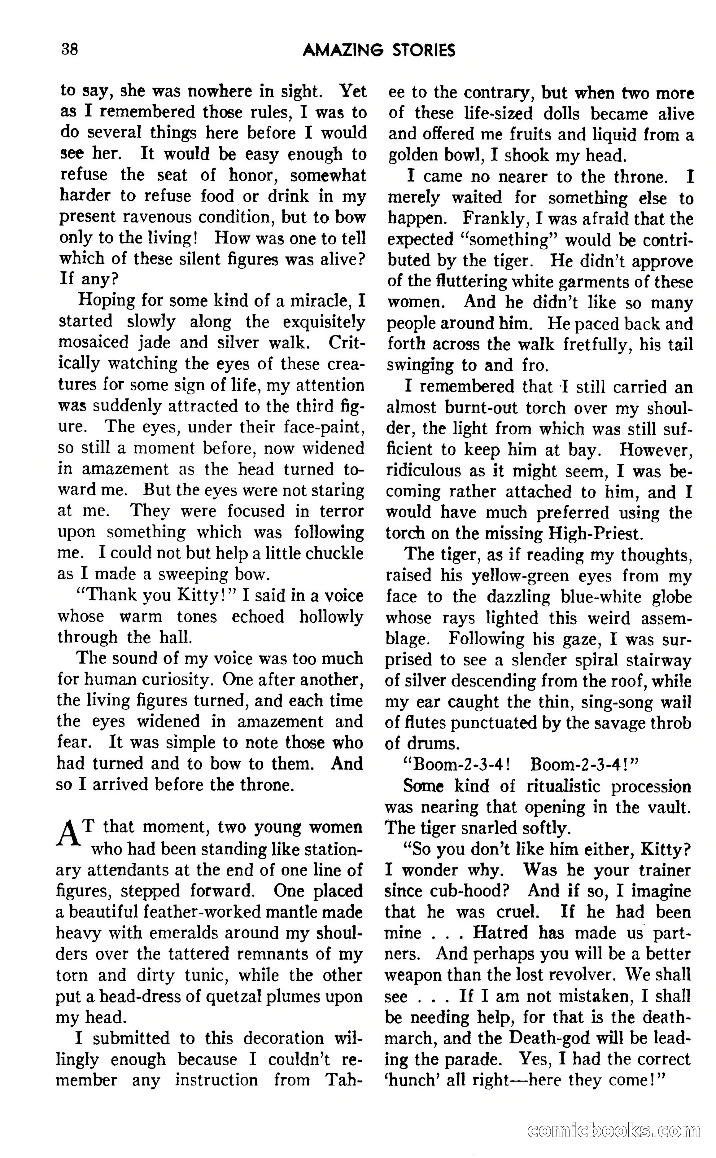 Amazing Stories, April 1941 — page 38 of 148