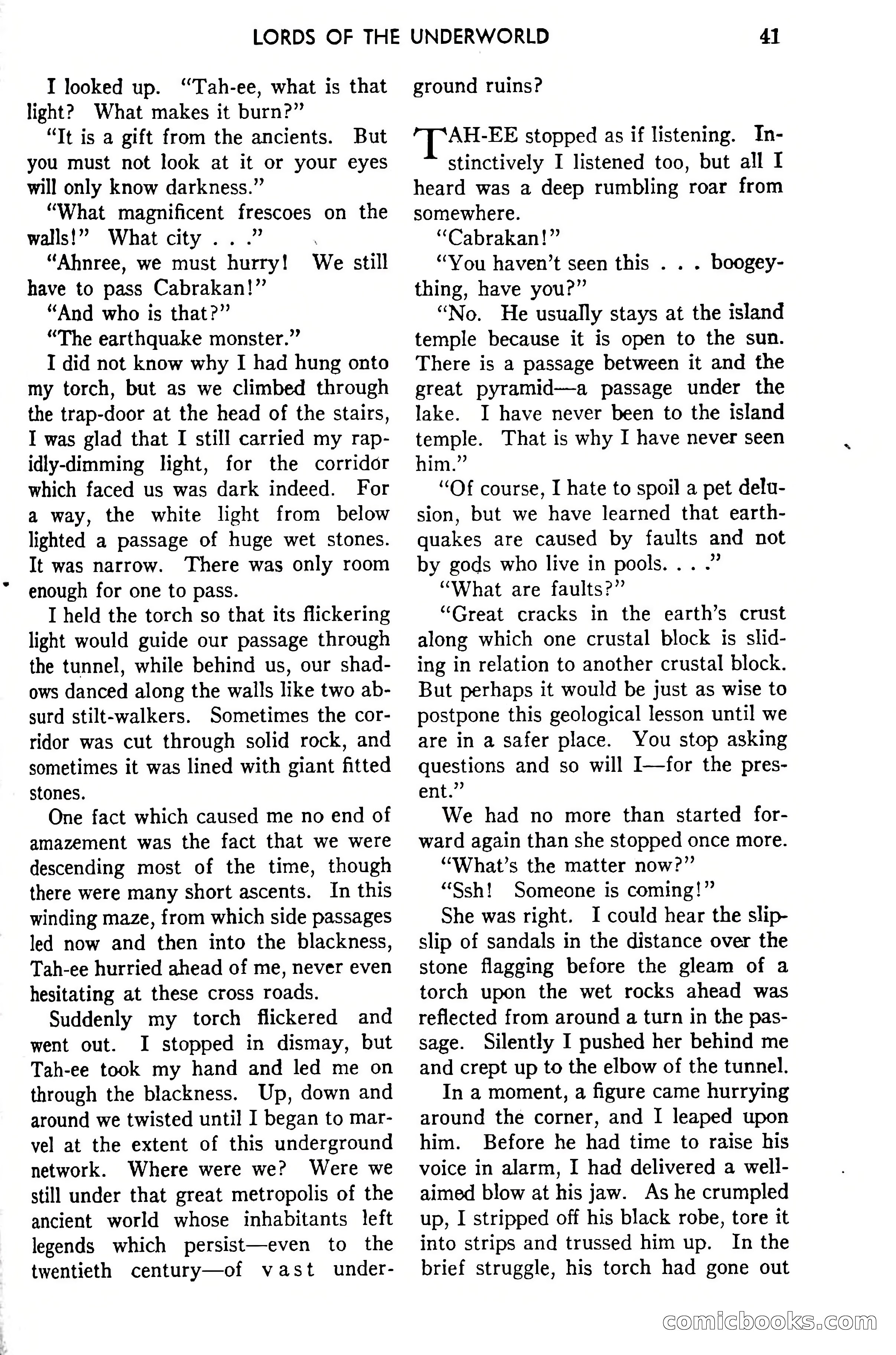 Amazing Stories, April 1941 — page 41 of 148