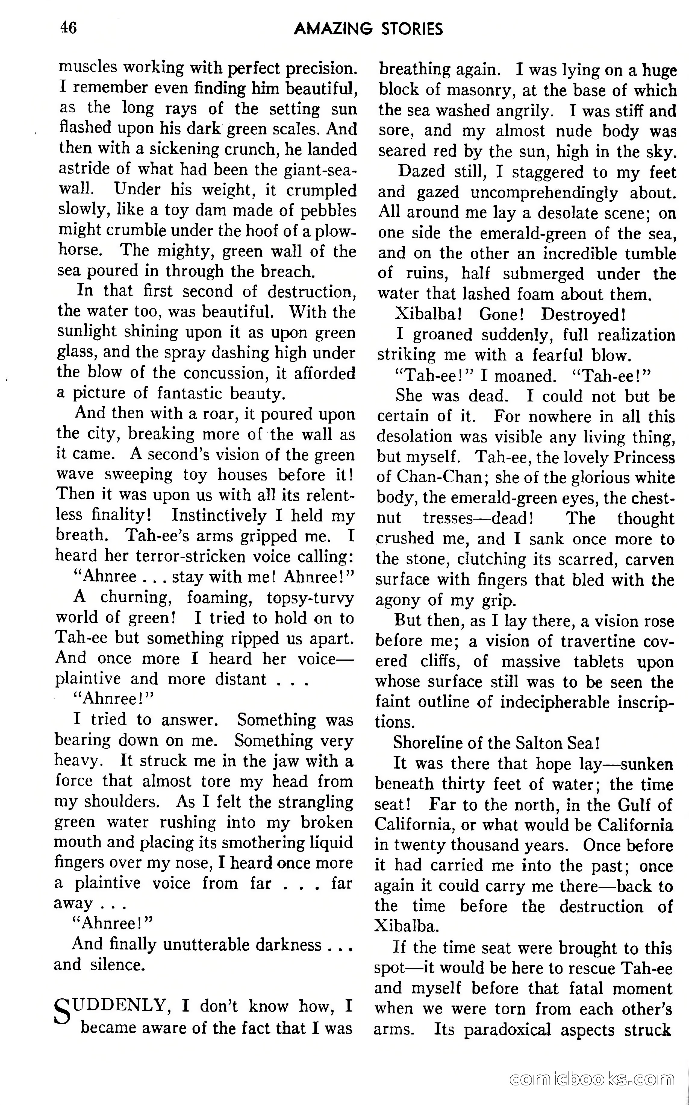 Amazing Stories, April 1941 — page 46 of 148