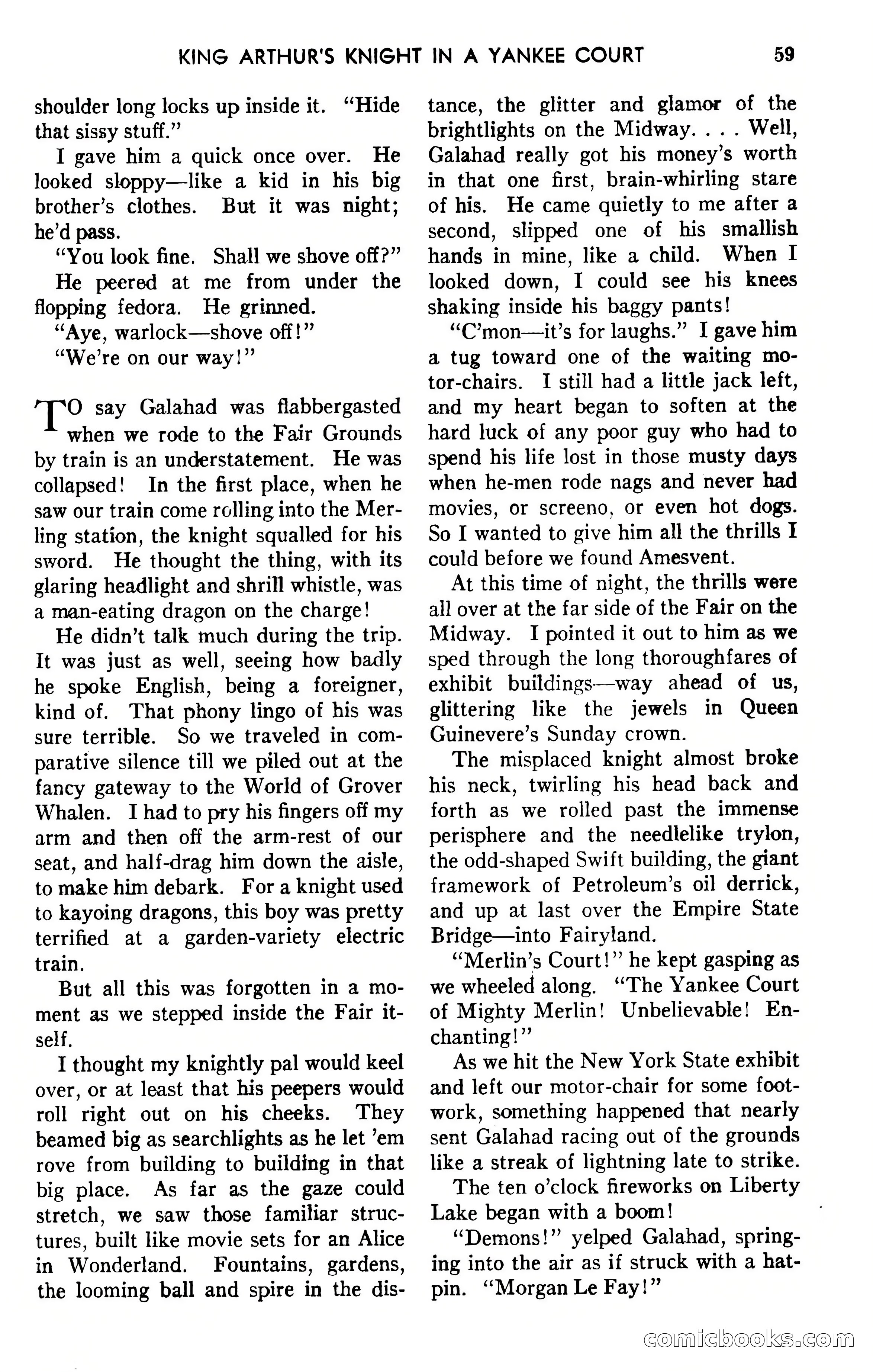 Amazing Stories, April 1941 — page 59 of 148