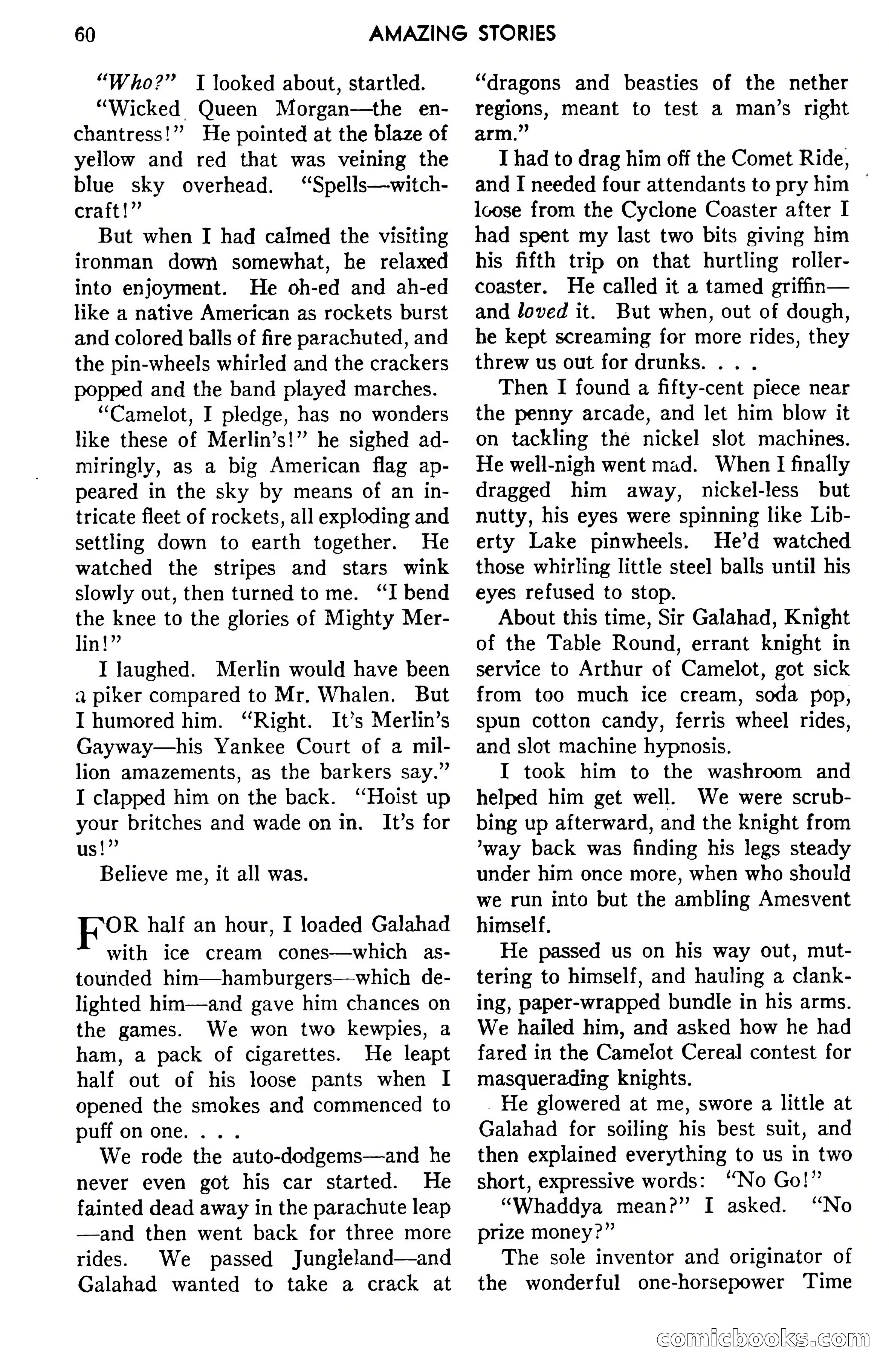 Amazing Stories, April 1941 — page 60 of 148