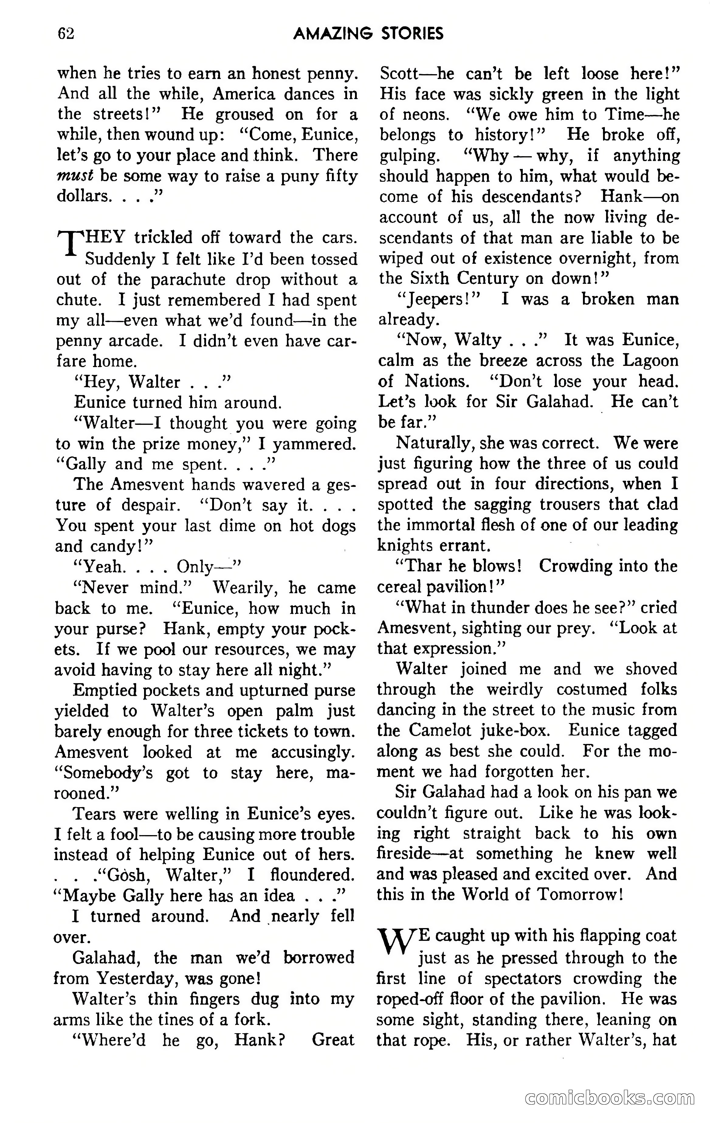 Amazing Stories, April 1941 — page 62 of 148