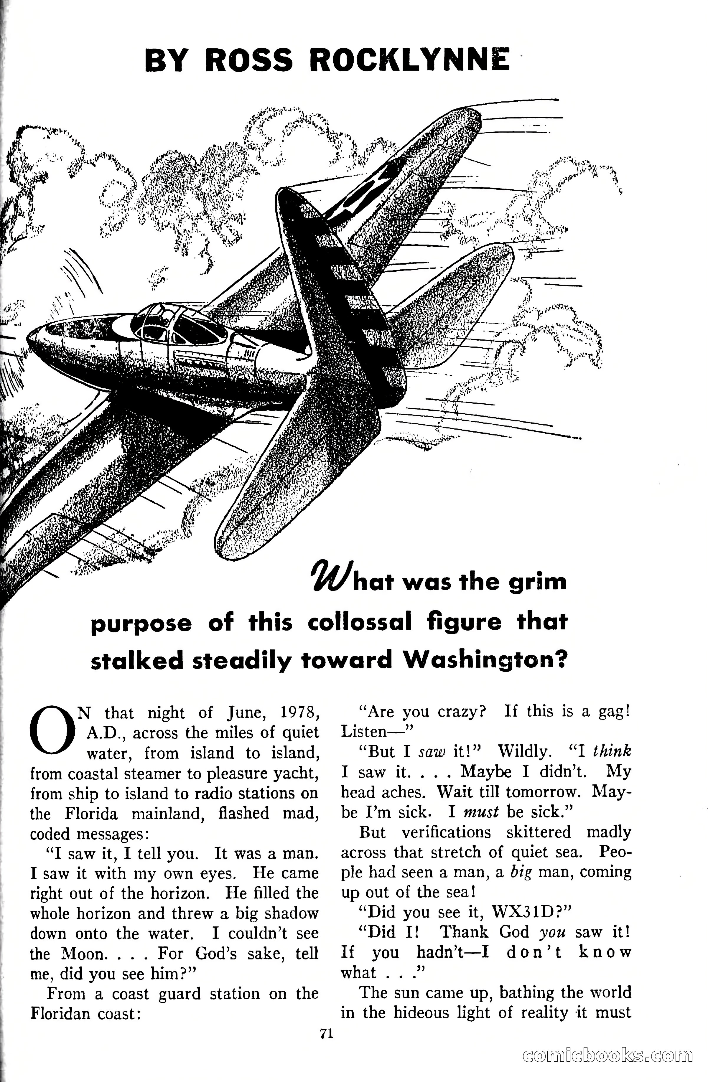 Amazing Stories, April 1941 — page 71 of 148