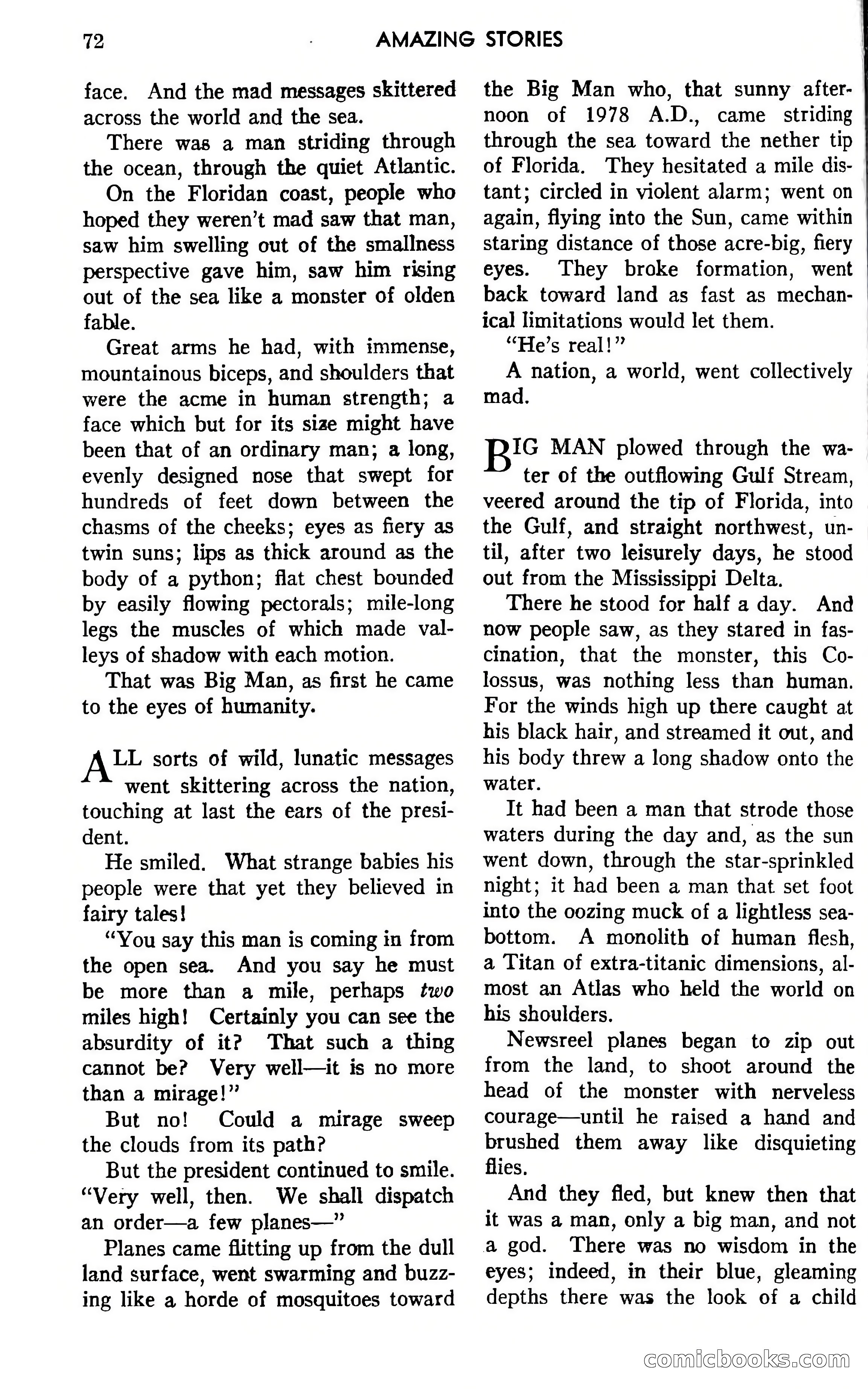 Amazing Stories, April 1941 — page 72 of 148