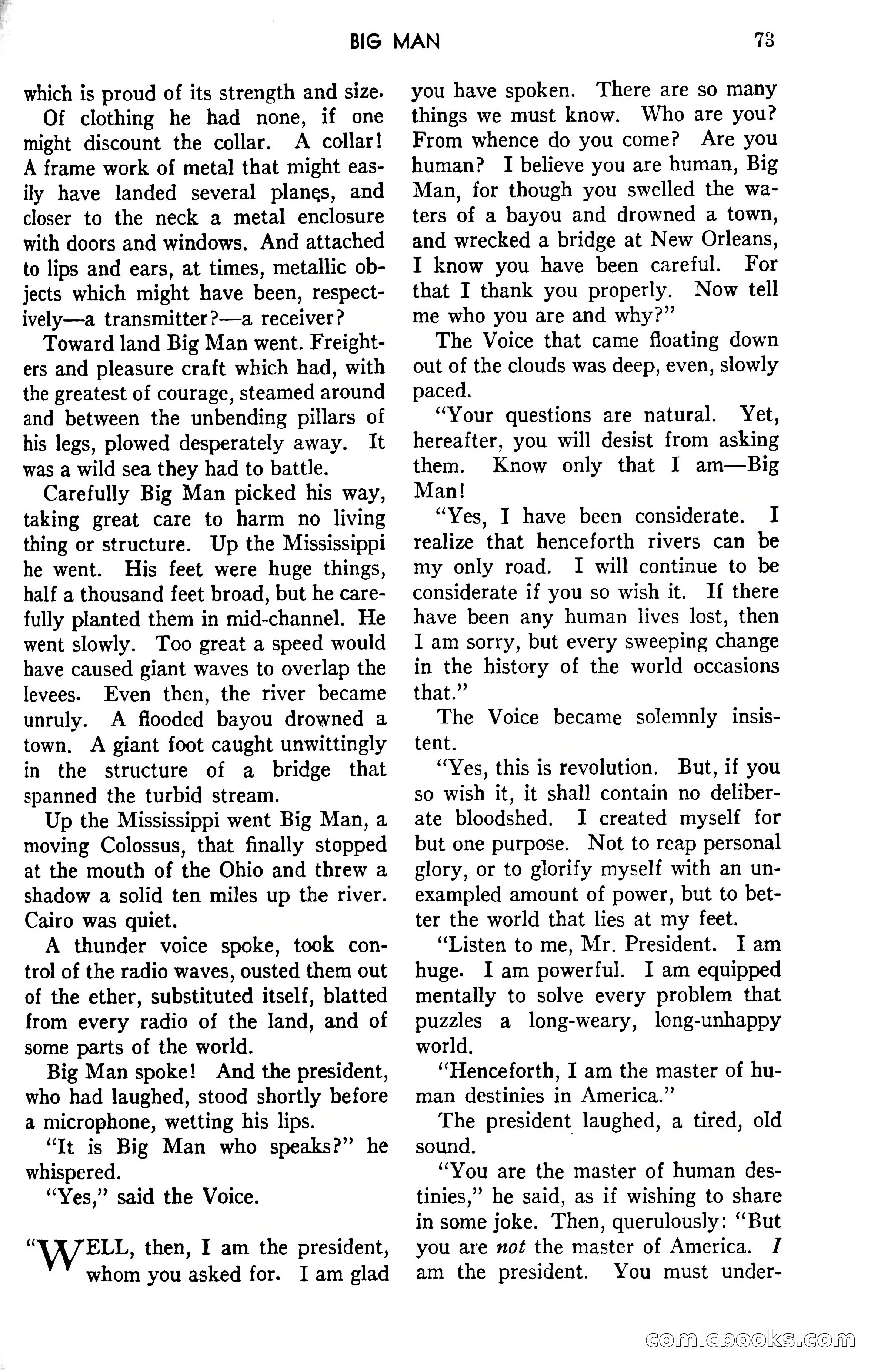 Amazing Stories, April 1941 — page 73 of 148