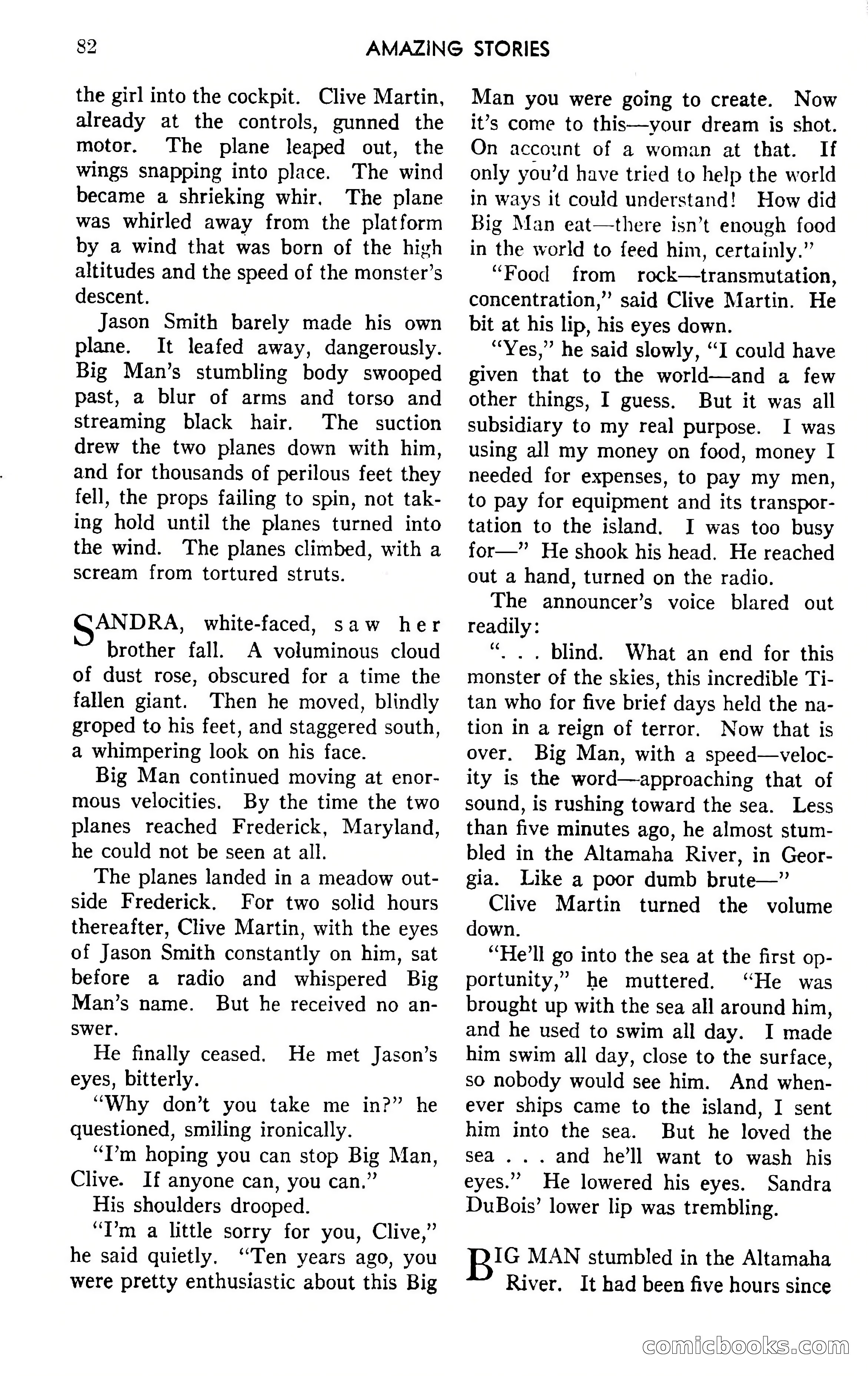 Amazing Stories, April 1941 — page 82 of 148