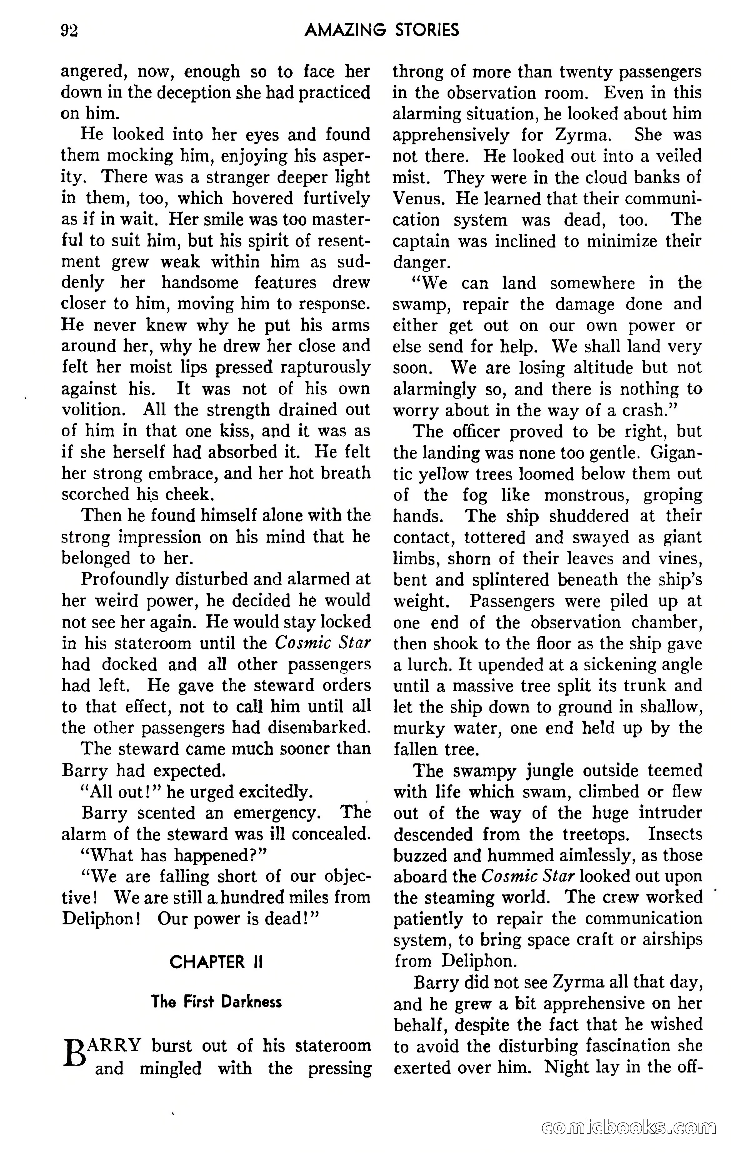 Amazing Stories, April 1941 — page 92 of 148