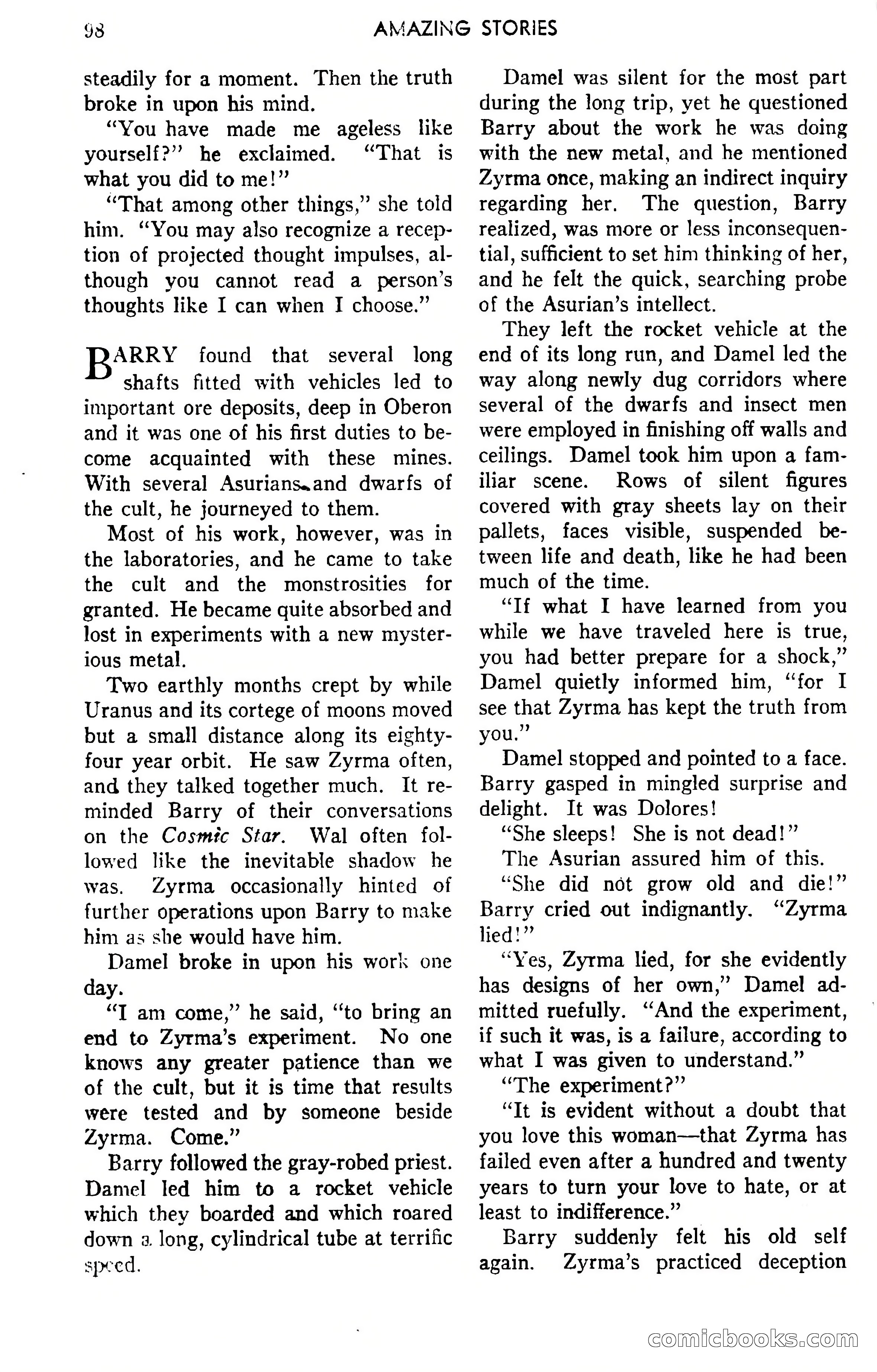 Amazing Stories, April 1941 — page 98 of 148