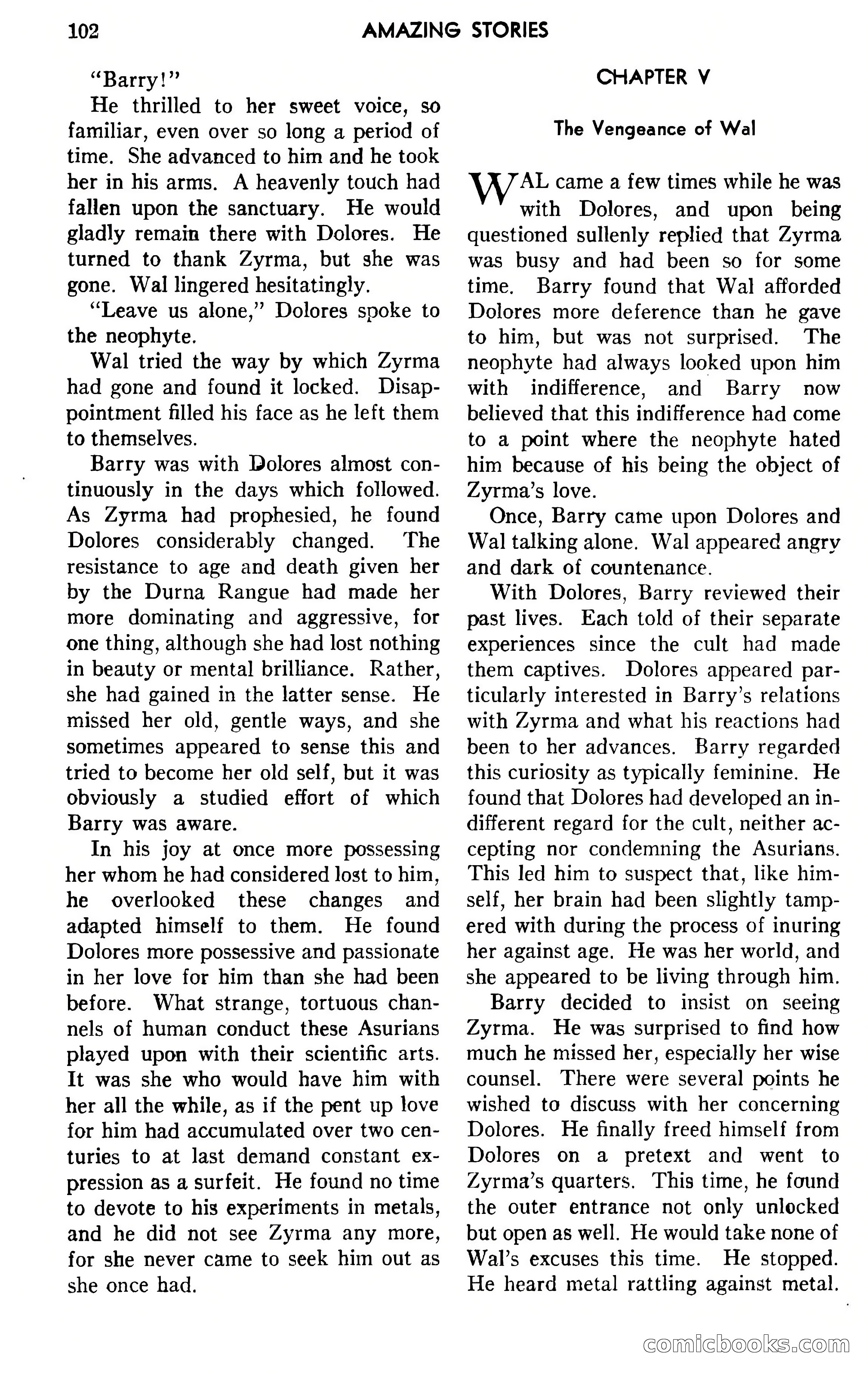 Amazing Stories, April 1941 — page 102 of 148