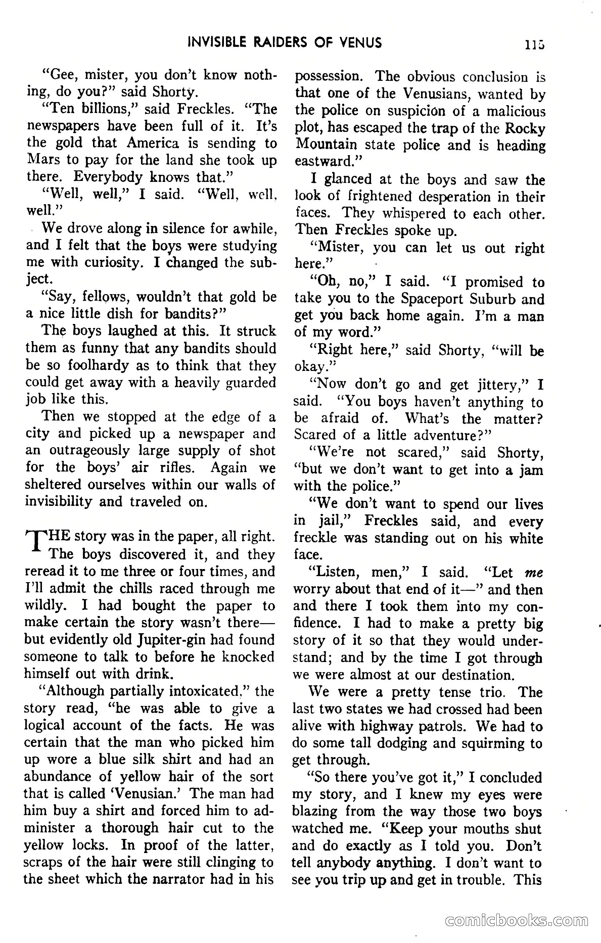 Amazing Stories, April 1941 — page 115 of 148