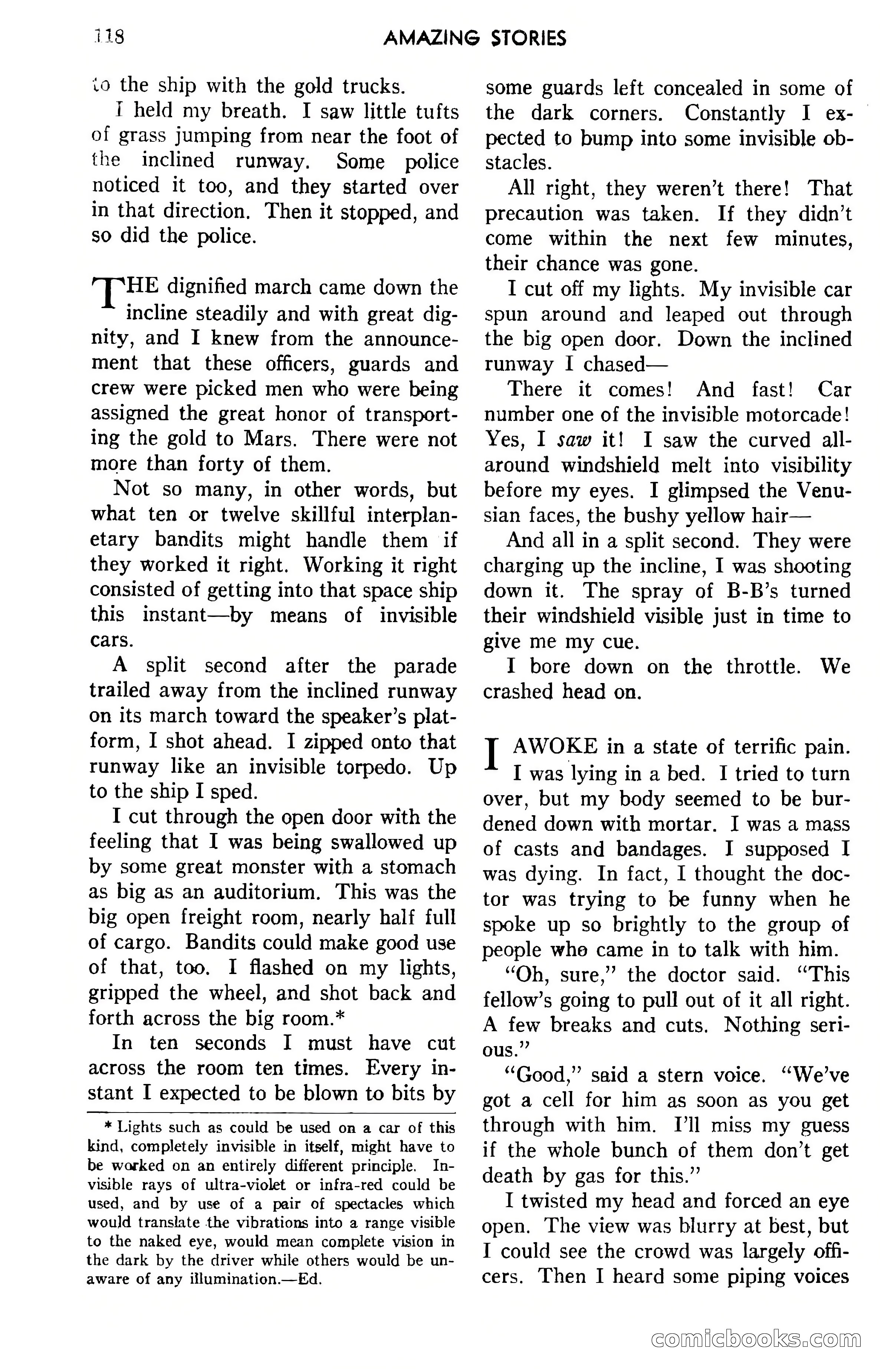 Amazing Stories, April 1941 — page 118 of 148
