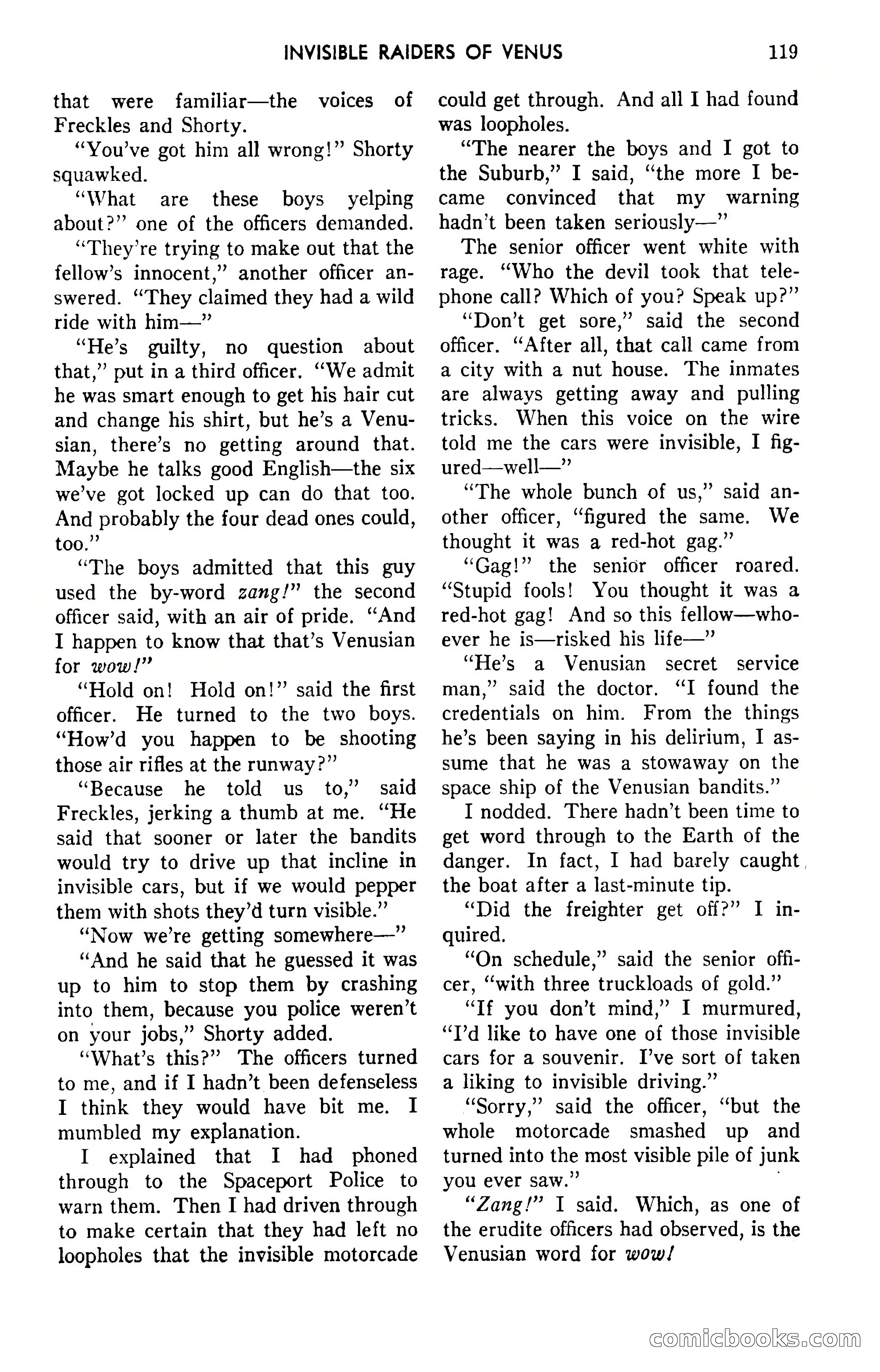 Amazing Stories, April 1941 — page 119 of 148