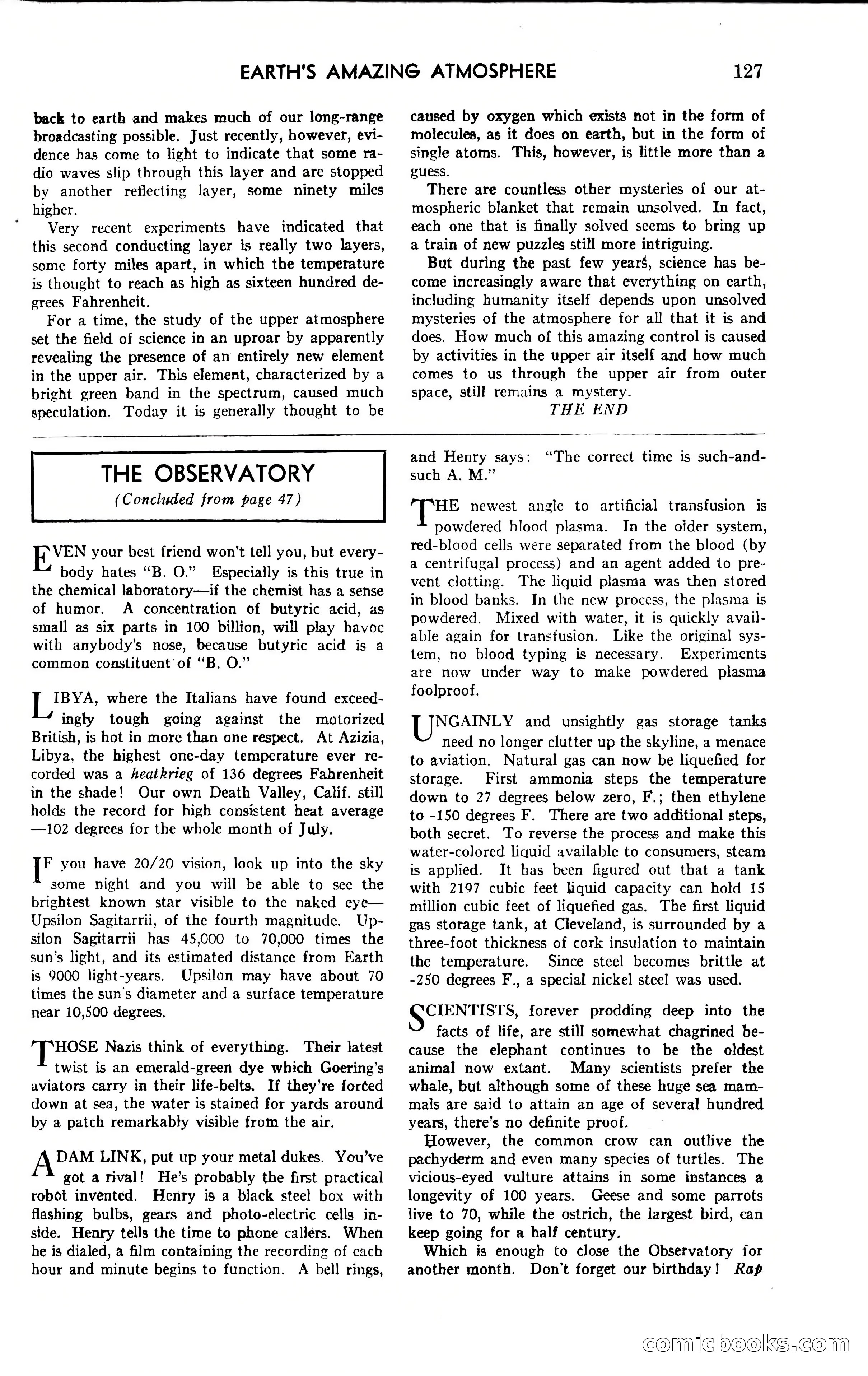 Amazing Stories, April 1941 — page 127 of 148