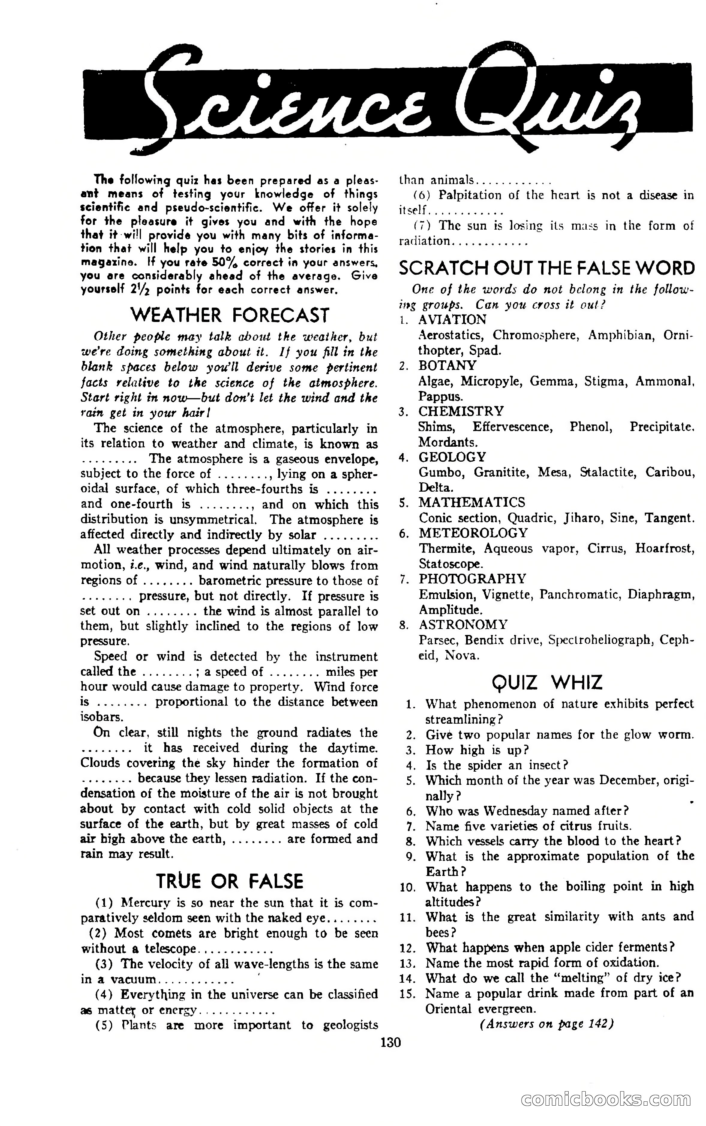 Amazing Stories, April 1941 — page 130 of 148