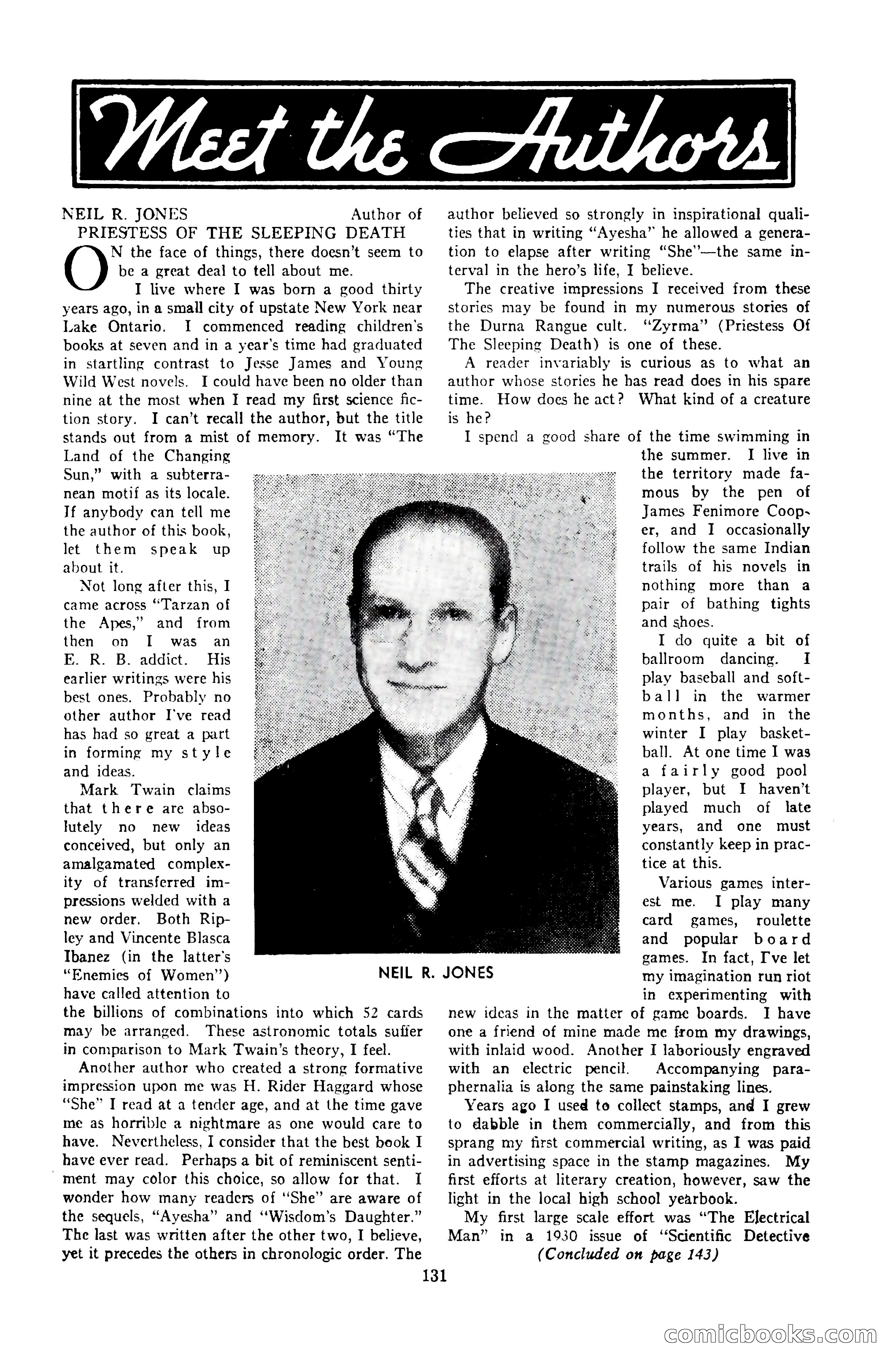 Amazing Stories, April 1941 — page 131 of 148