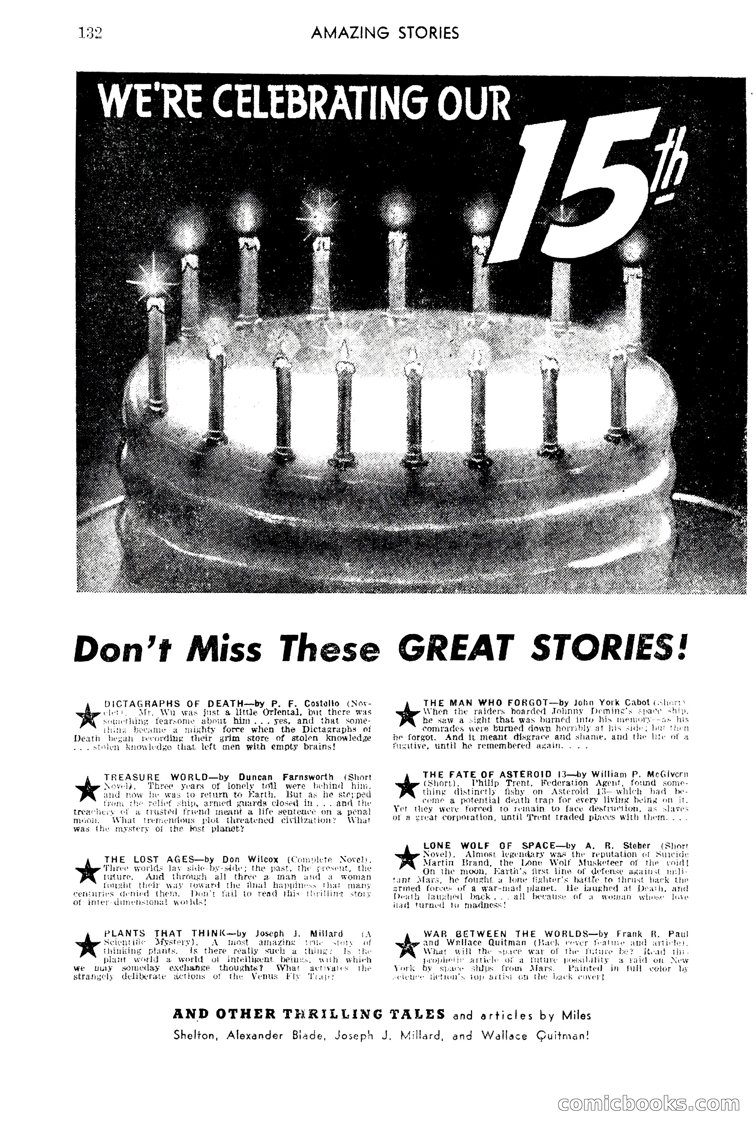 Amazing Stories, April 1941 — page 132 of 148