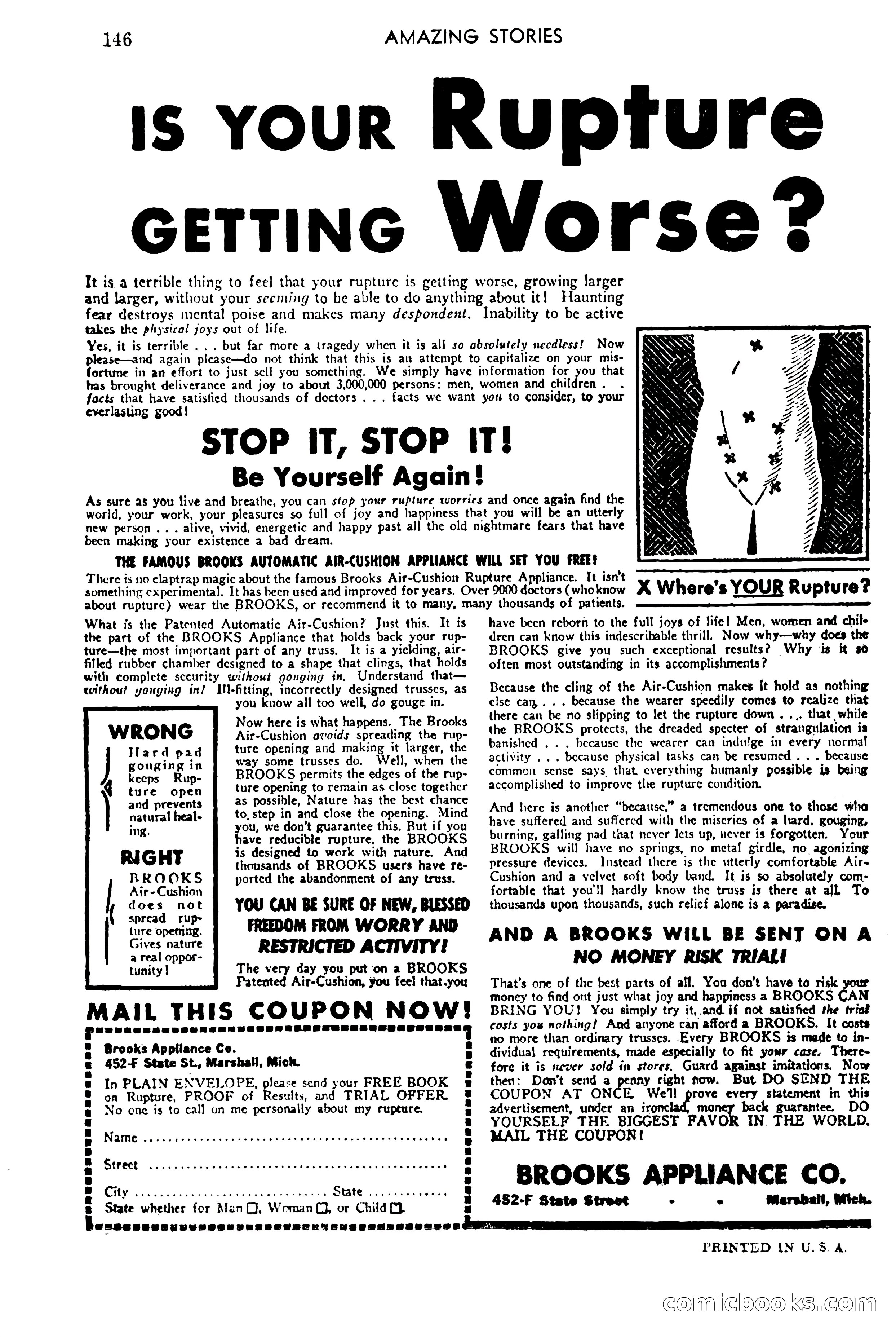 Amazing Stories, April 1941 — page 146 of 148