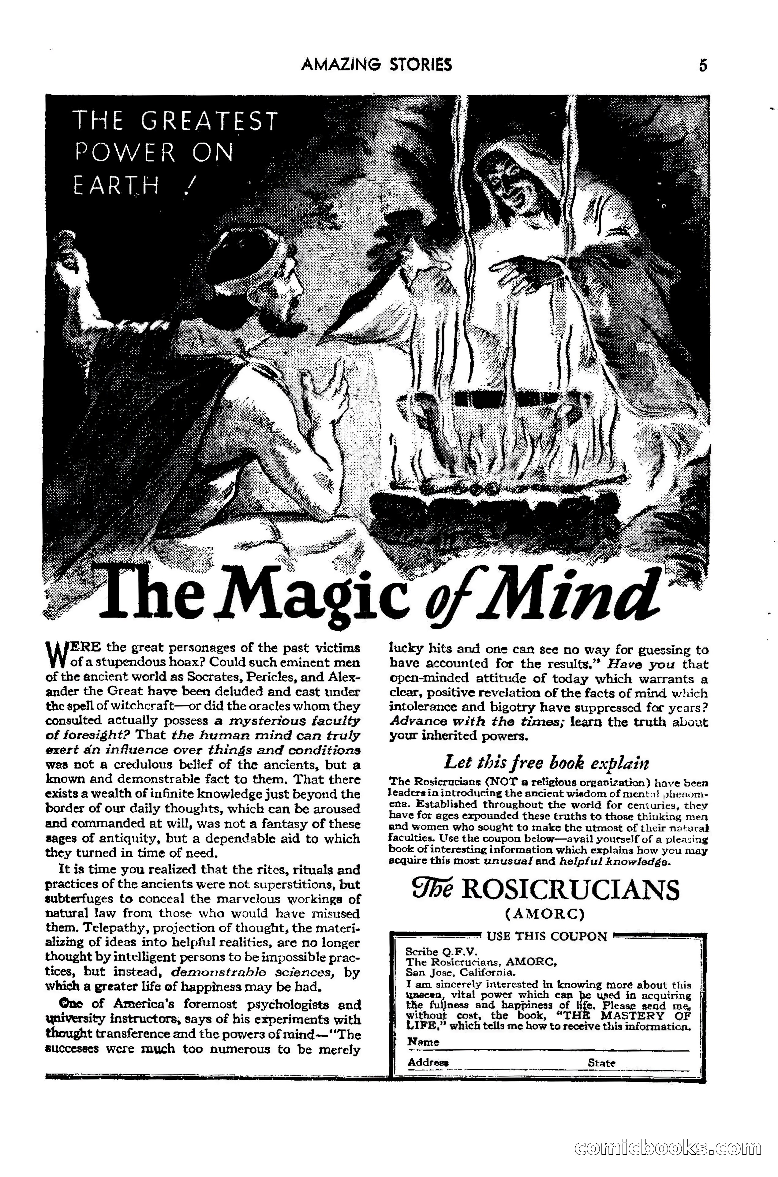 Amazing Stories, October 1942 — page 5 of 244