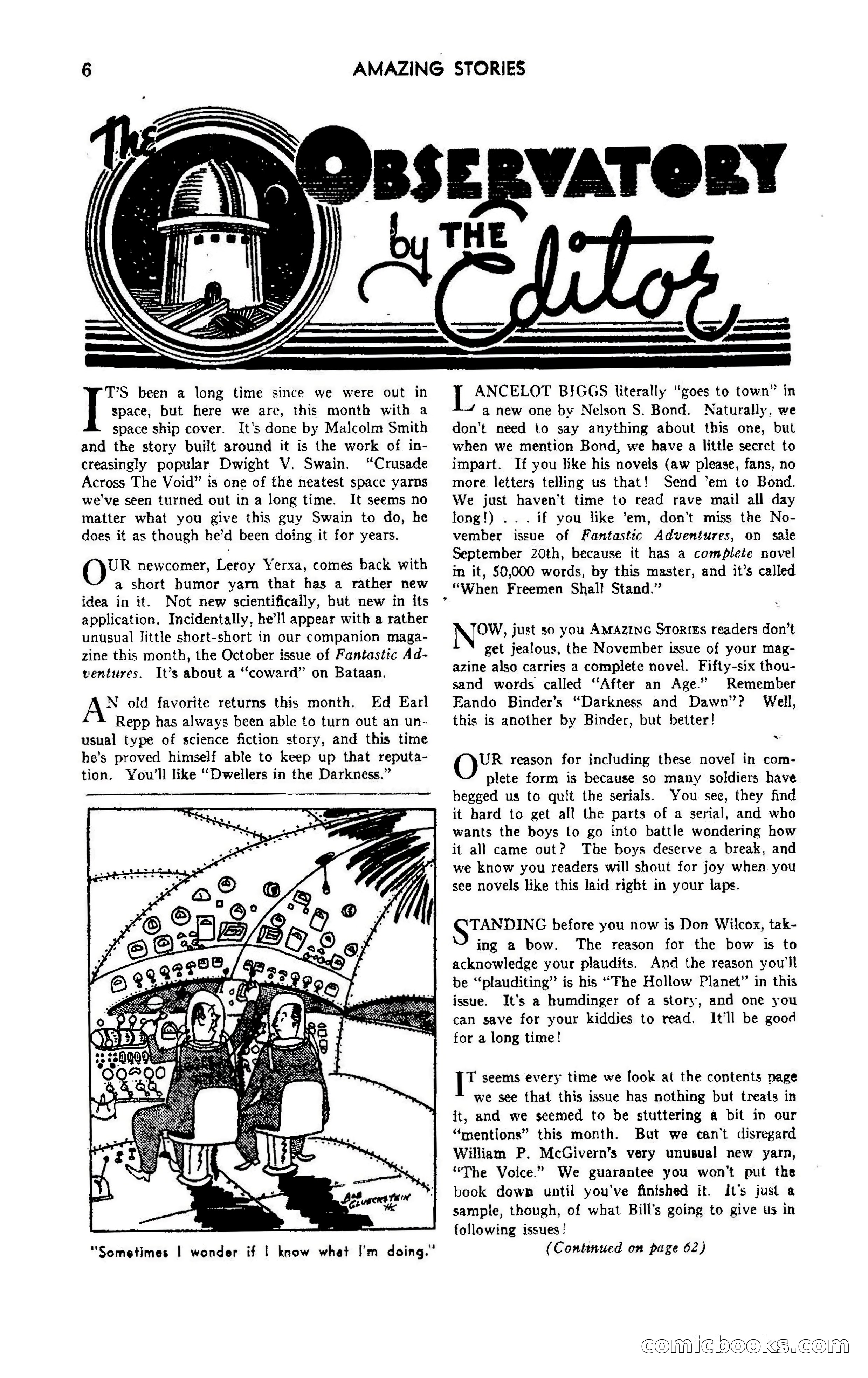 Amazing Stories, October 1942 — page 6 of 244