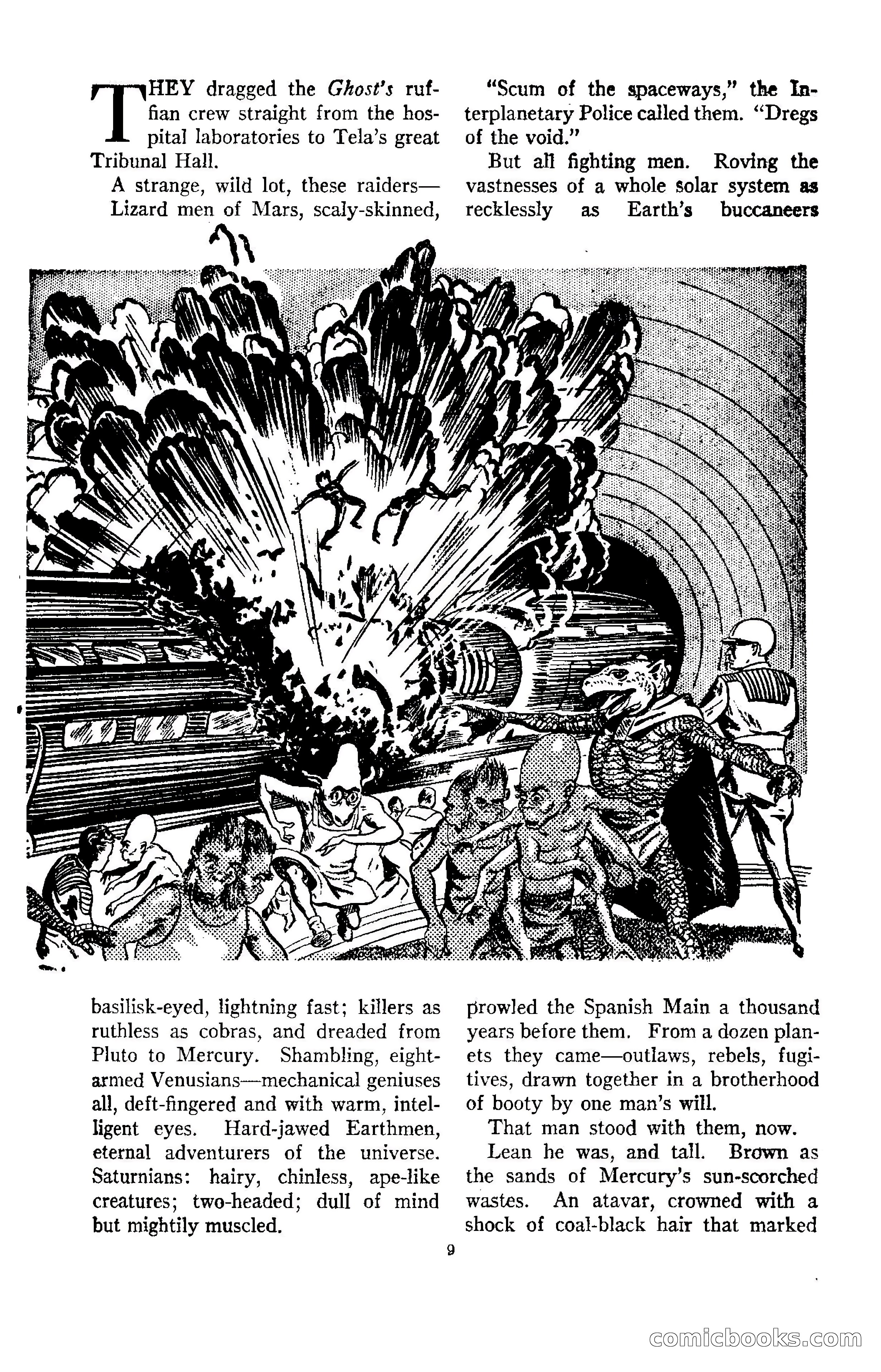 Amazing Stories, October 1942 — page 9 of 244