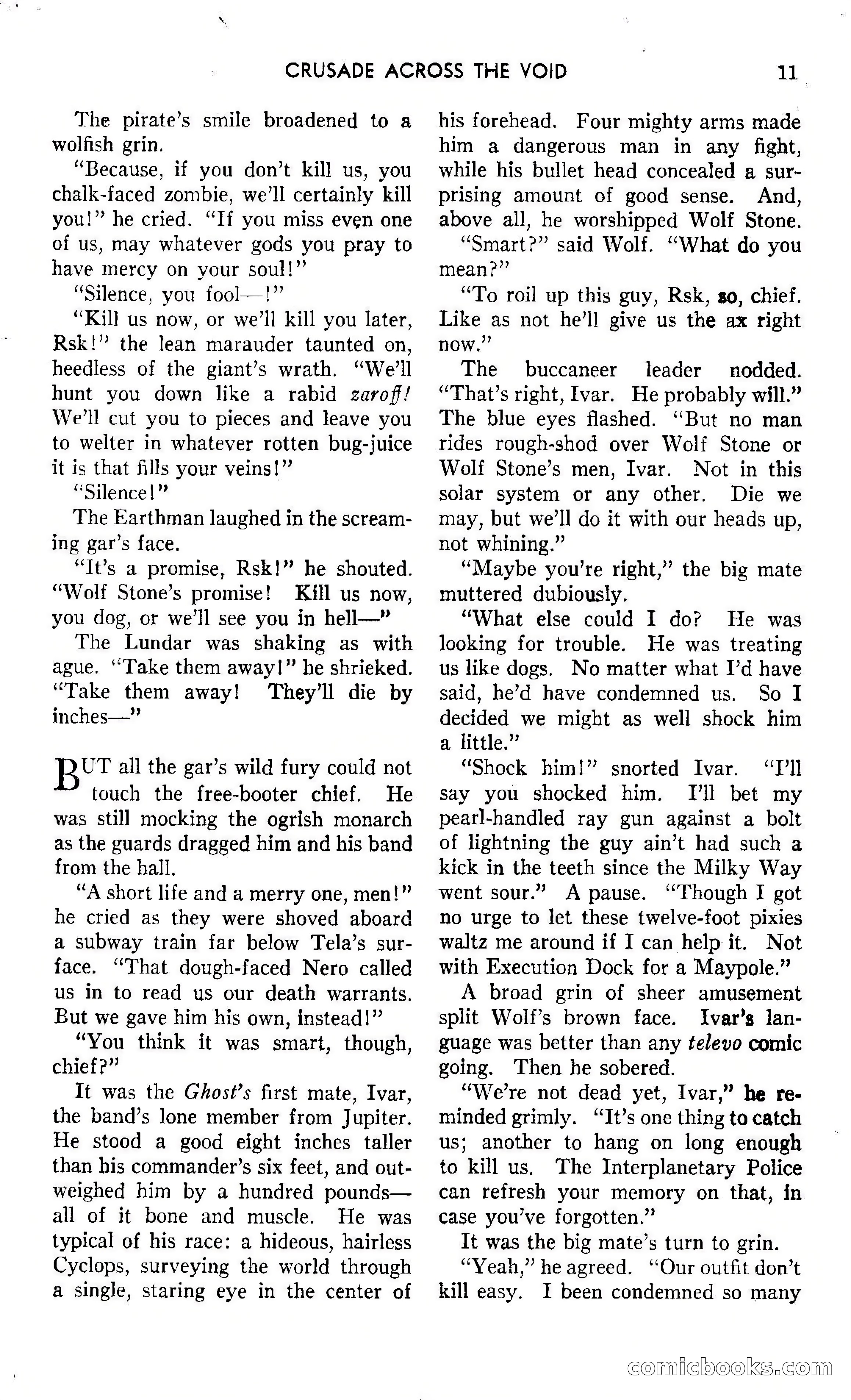 Amazing Stories, October 1942 — page 11 of 244