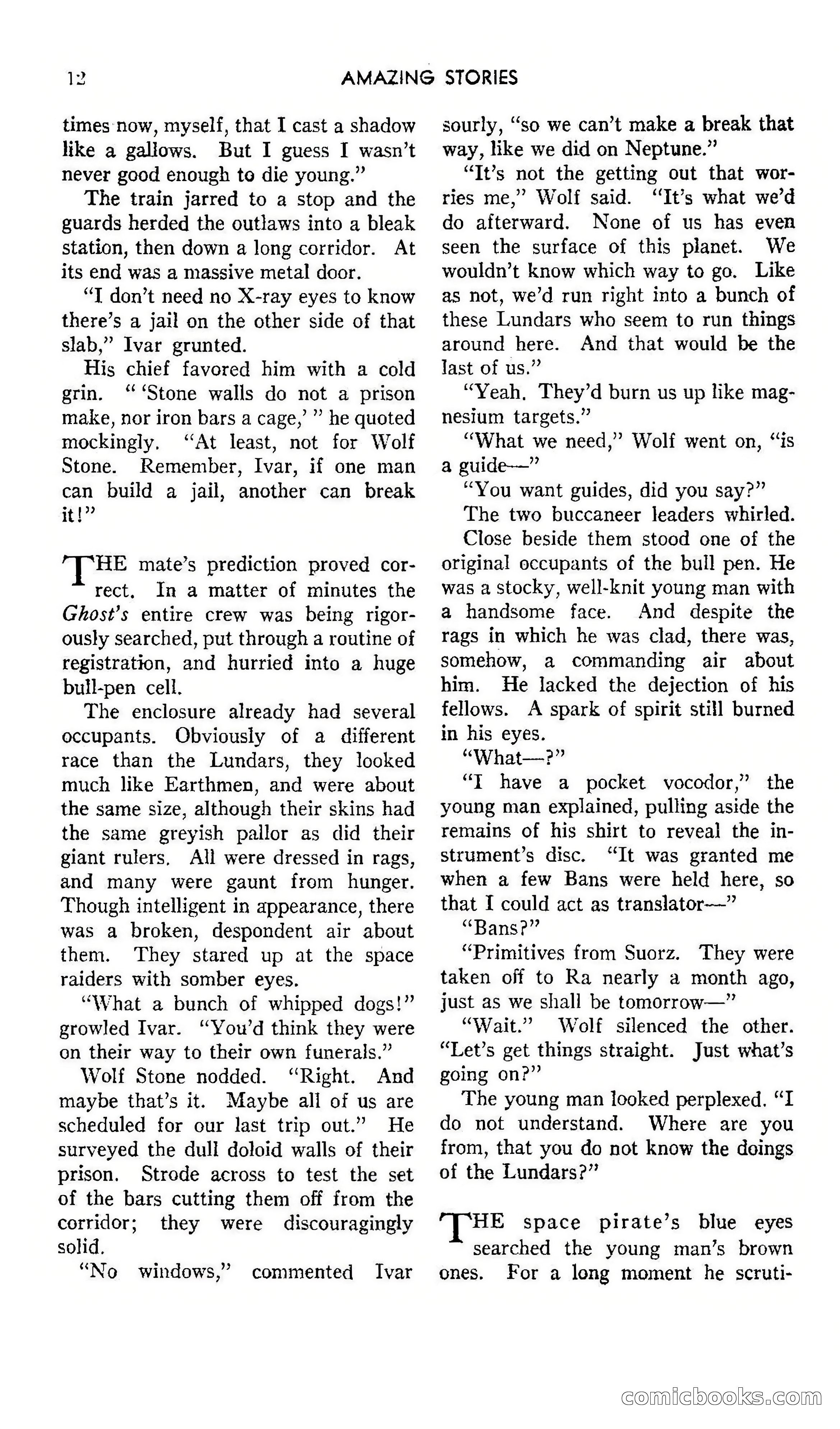Amazing Stories, October 1942 — page 12 of 244